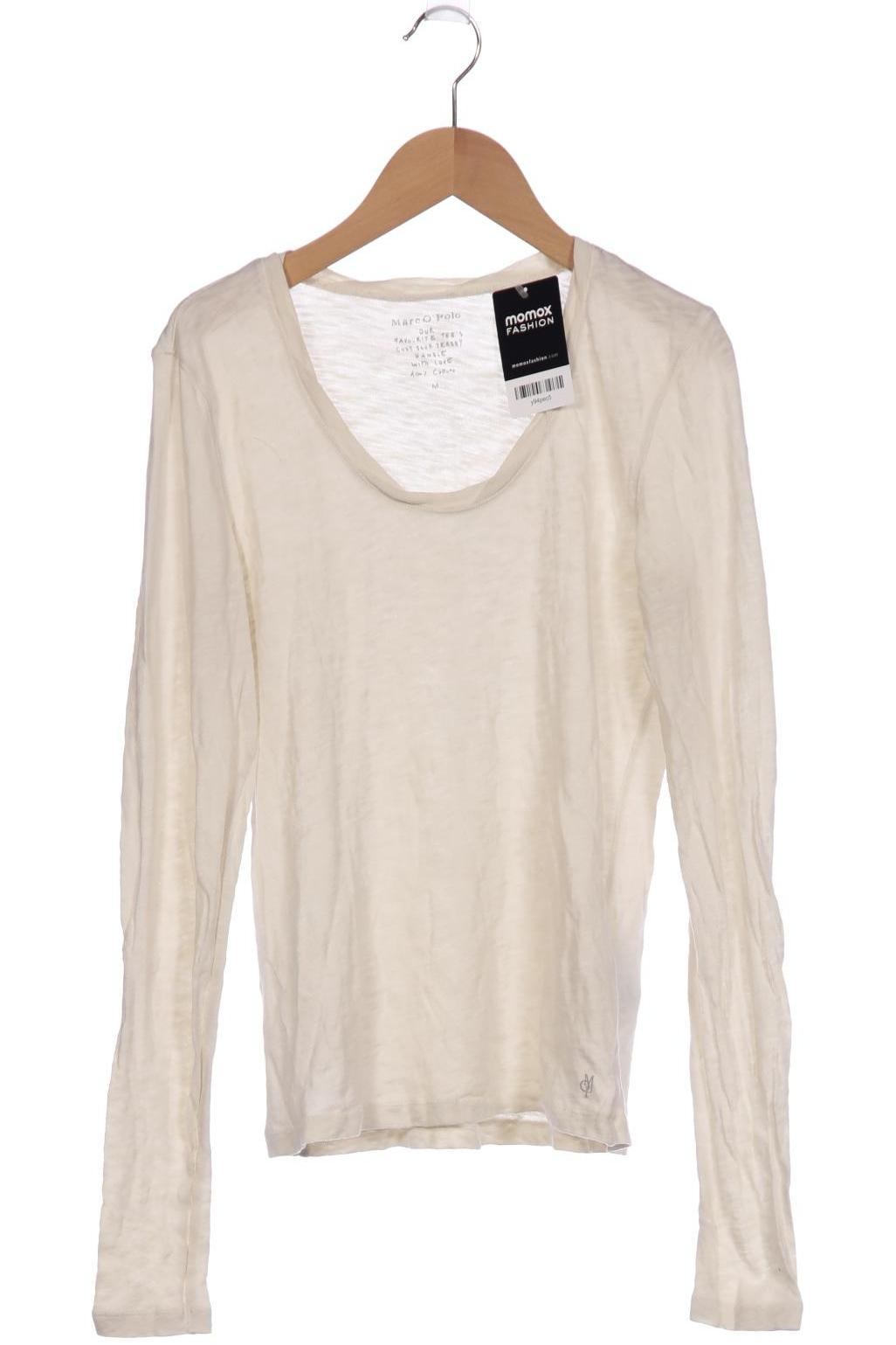 

Marc O Polo Damen Langarmshirt, cremeweiß