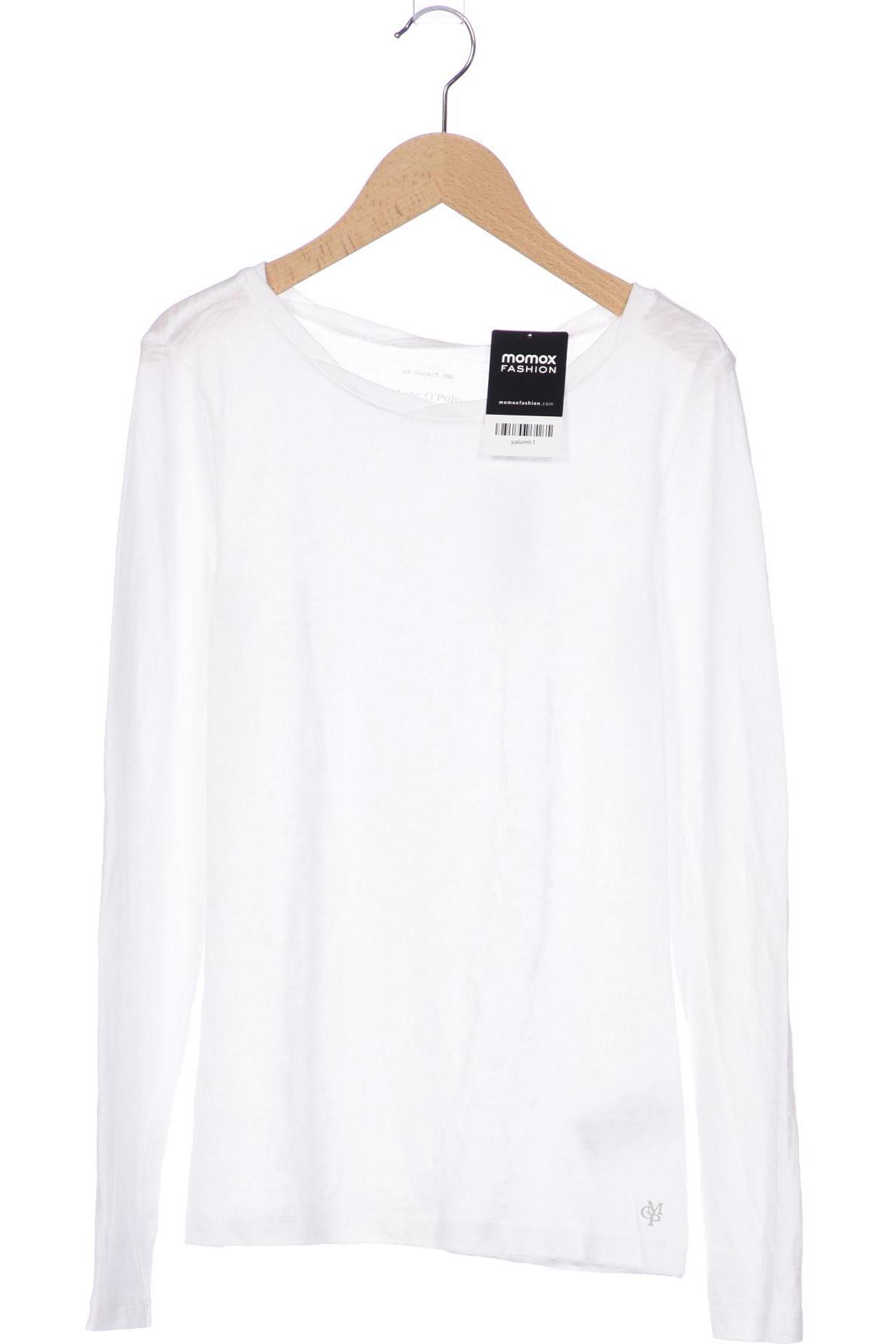 

Marc O Polo Damen Langarmshirt, weiß, Gr. 38