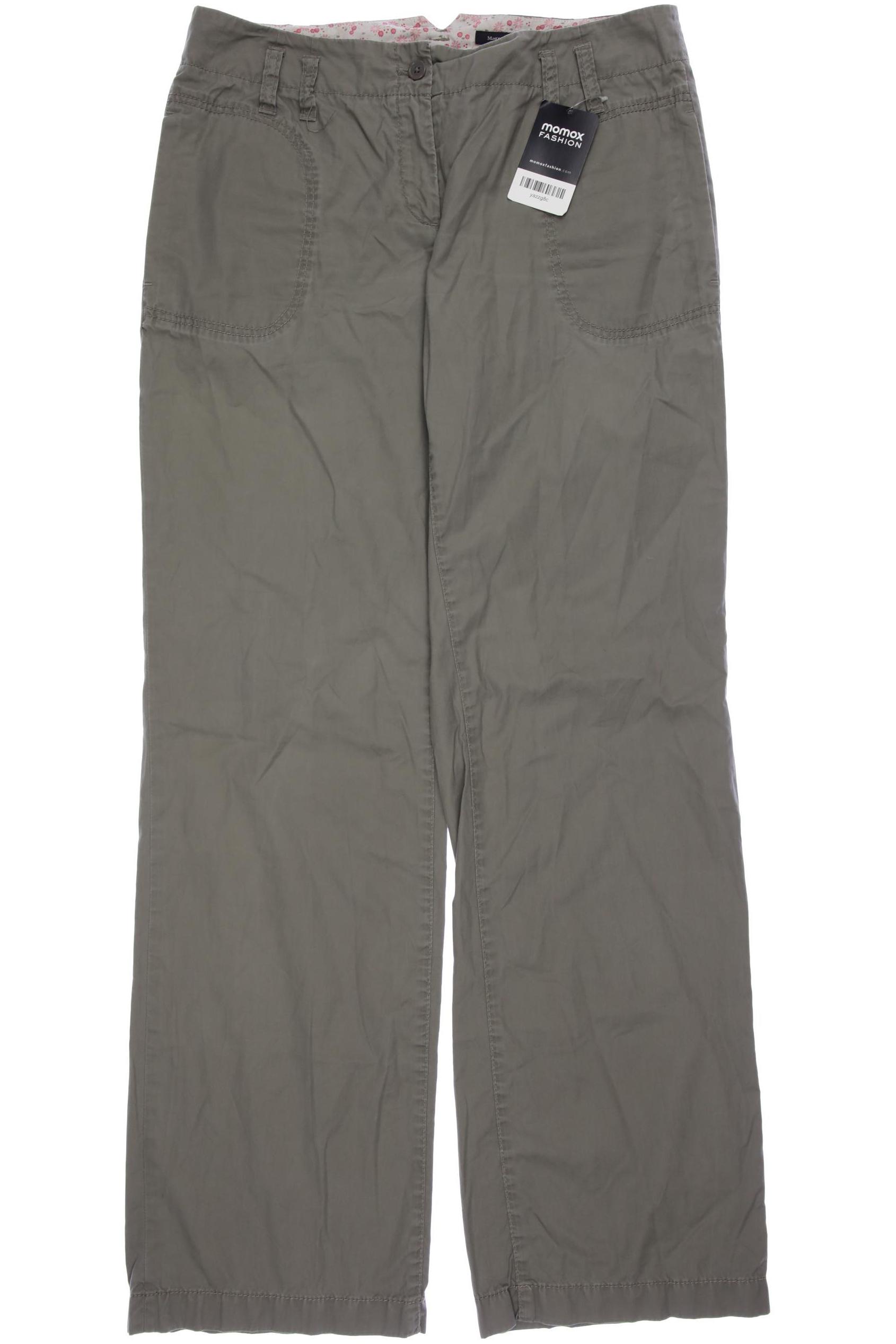 

Marc O Polo Damen Stoffhose, grün, Gr. 38