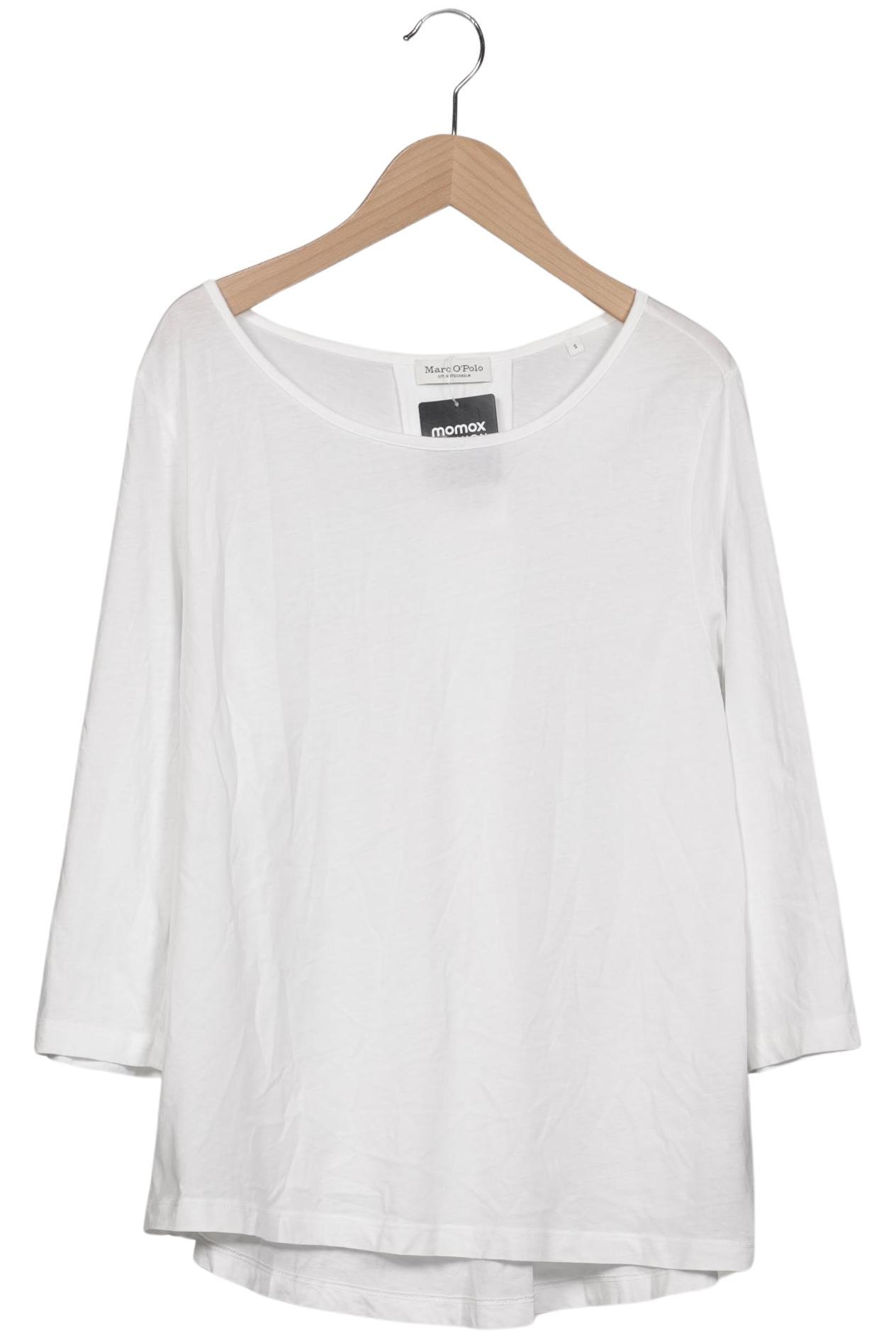 

Marc O Polo Damen Langarmshirt, weiß, Gr. 36