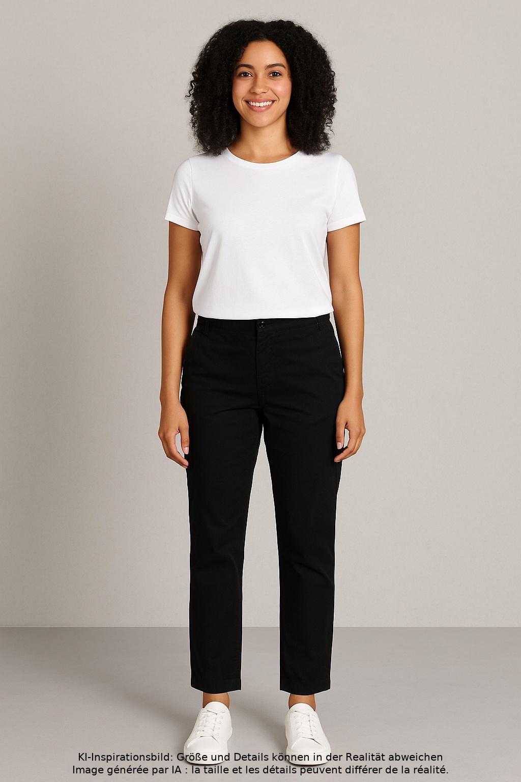 

Marc O Polo Damen Stoffhose, schwarz, Gr. 42