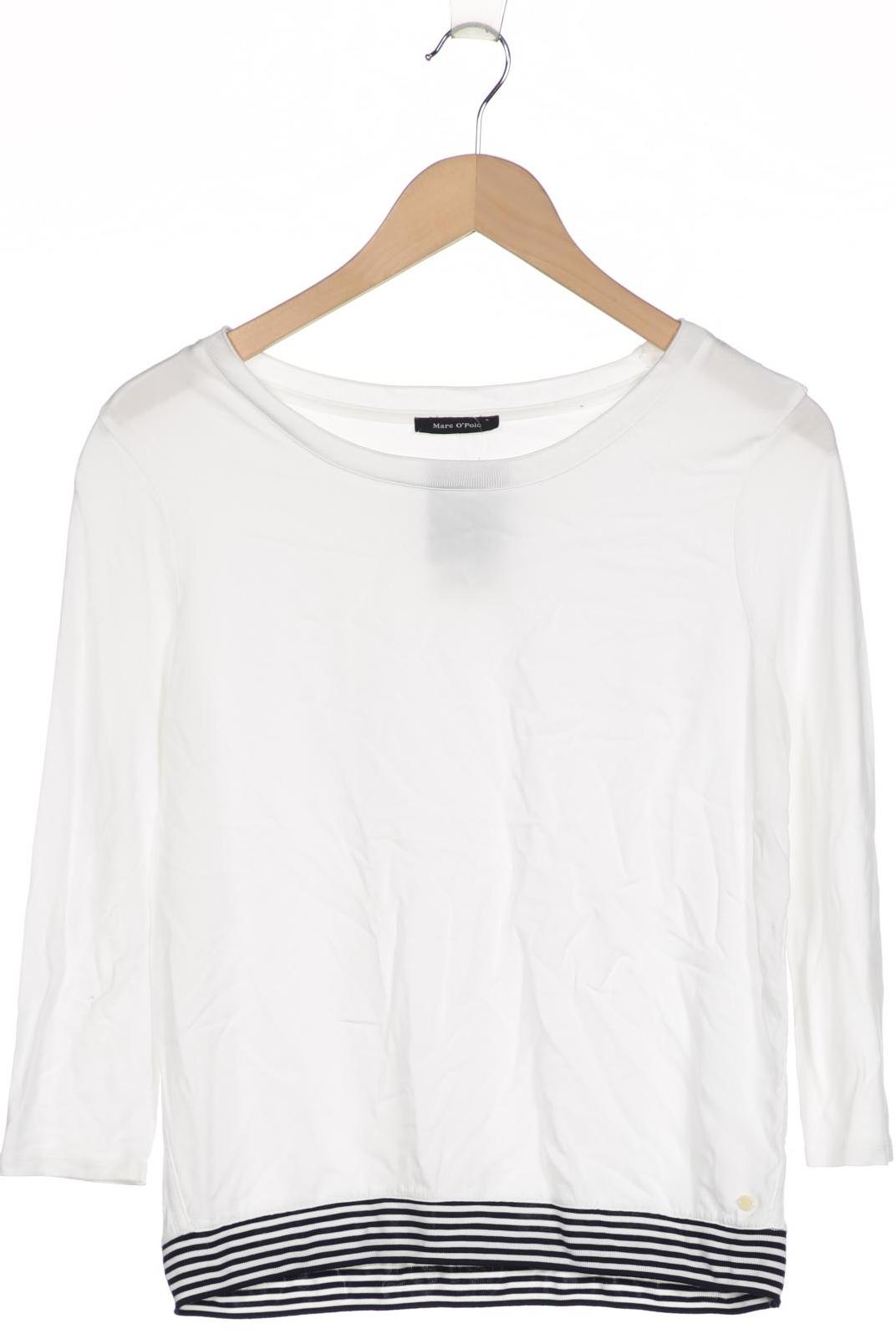 

Marc O Polo Damen Langarmshirt, weiß