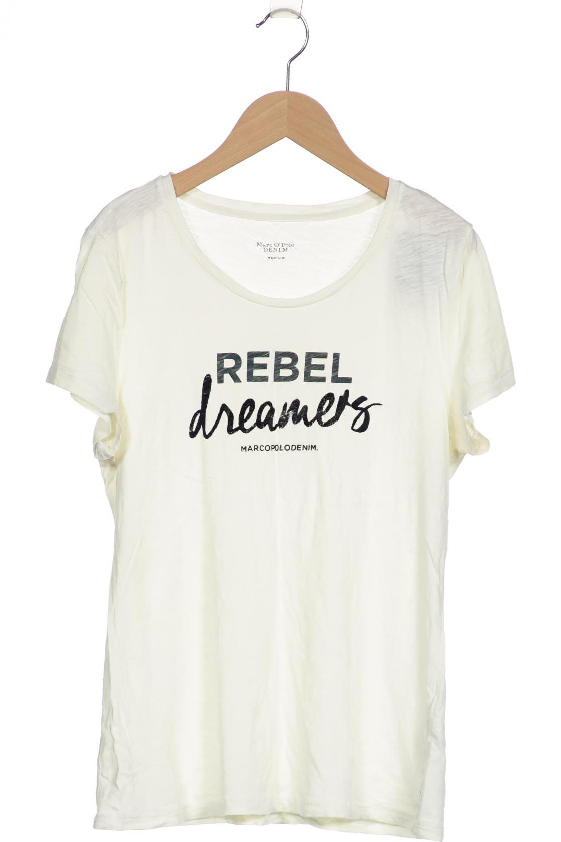 

Marc O Polo Damen T-Shirt, cremeweiß, Gr. 38