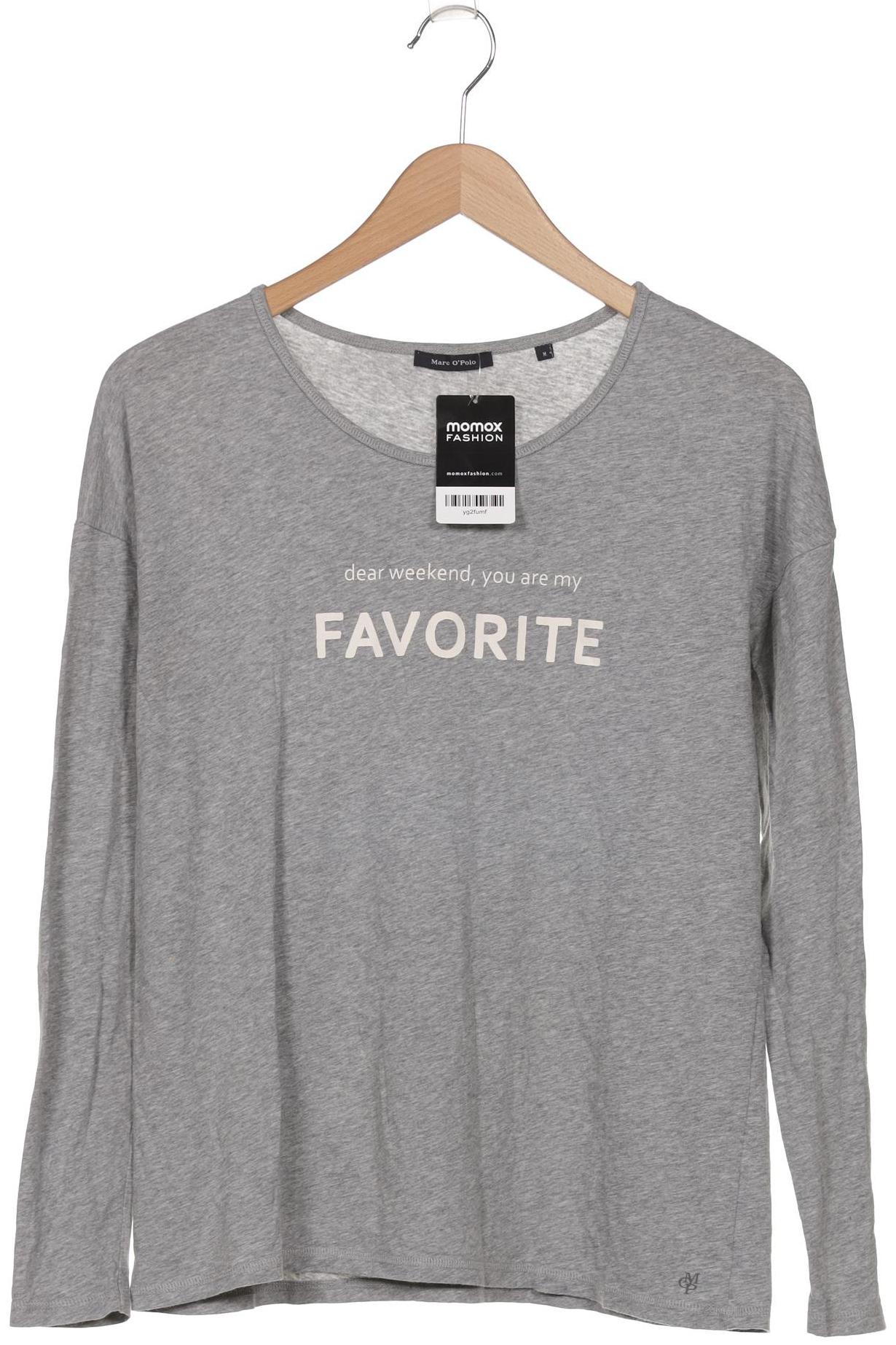 

Marc O Polo Damen Langarmshirt, grau, Gr. 38