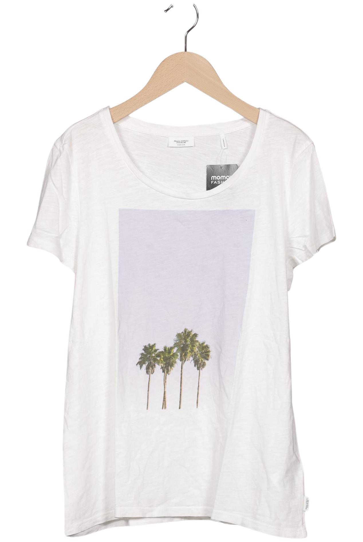 

Marc O Polo Damen T-Shirt, weiß, Gr. 38