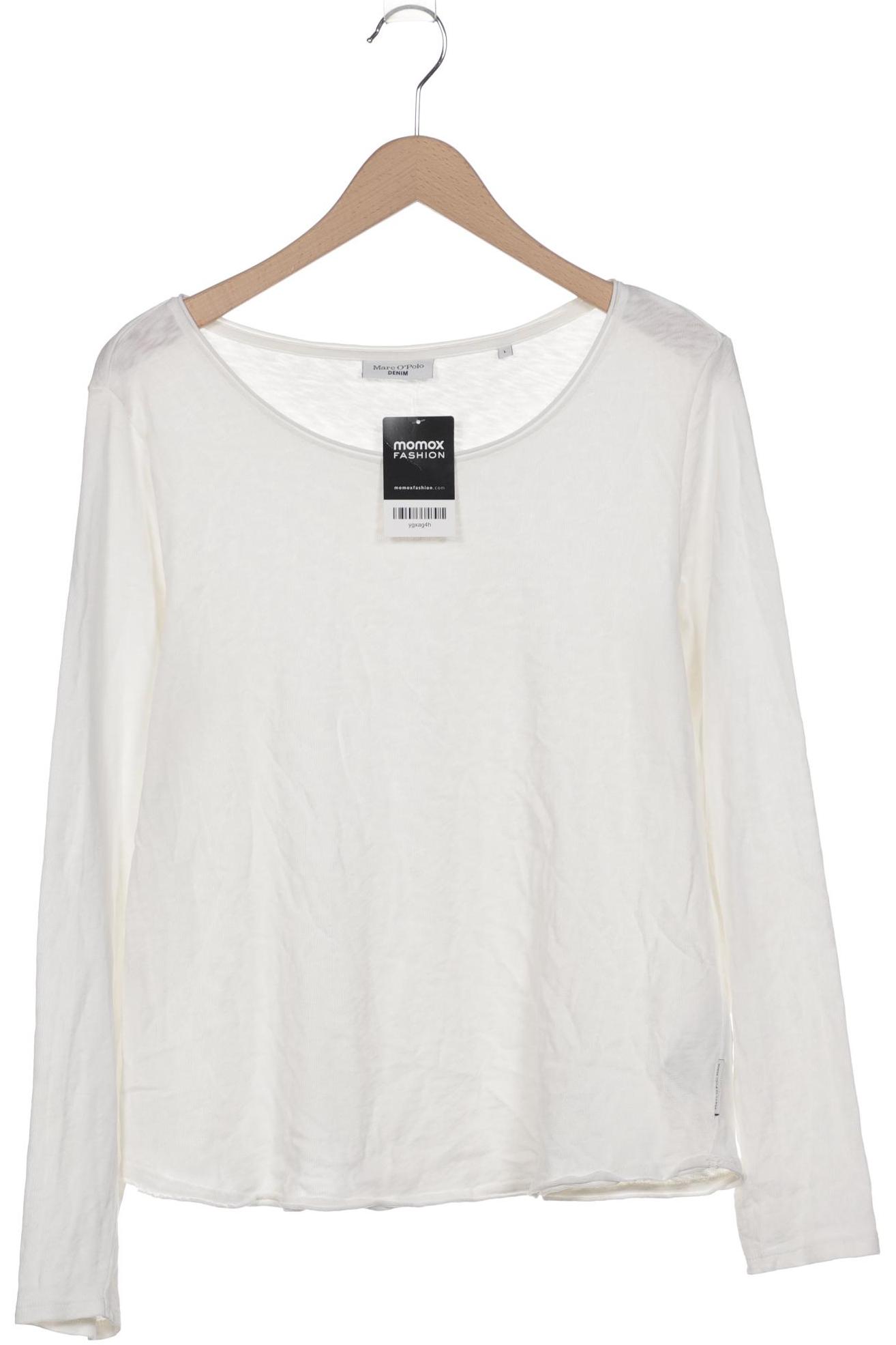 

Marc O Polo Damen Langarmshirt, weiß, Gr. 42
