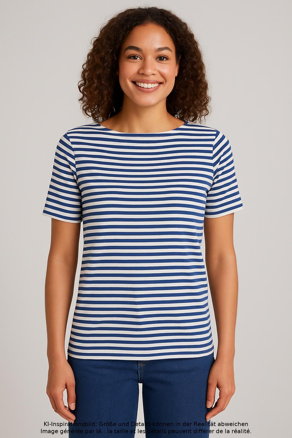 

Marc O Polo Damen T-Shirt, mehrfarbig, Gr. 38