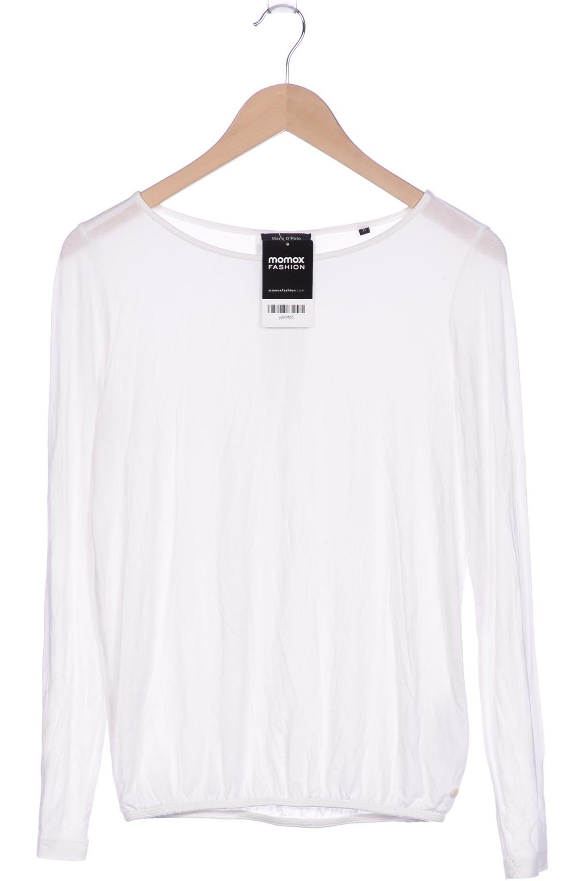 

Marc O Polo Damen Langarmshirt, weiß, Gr. 34
