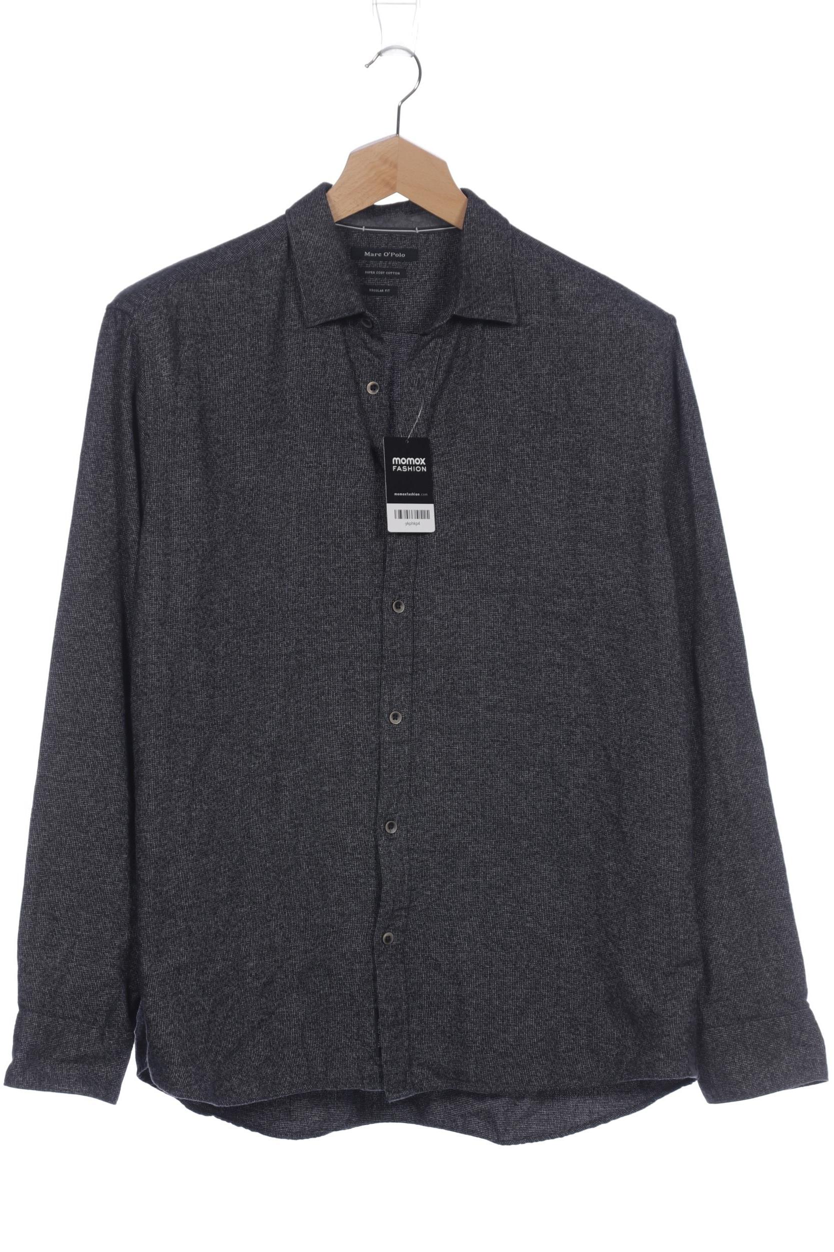 

Marc O Polo Herren Hemd, schwarz, Gr. 56