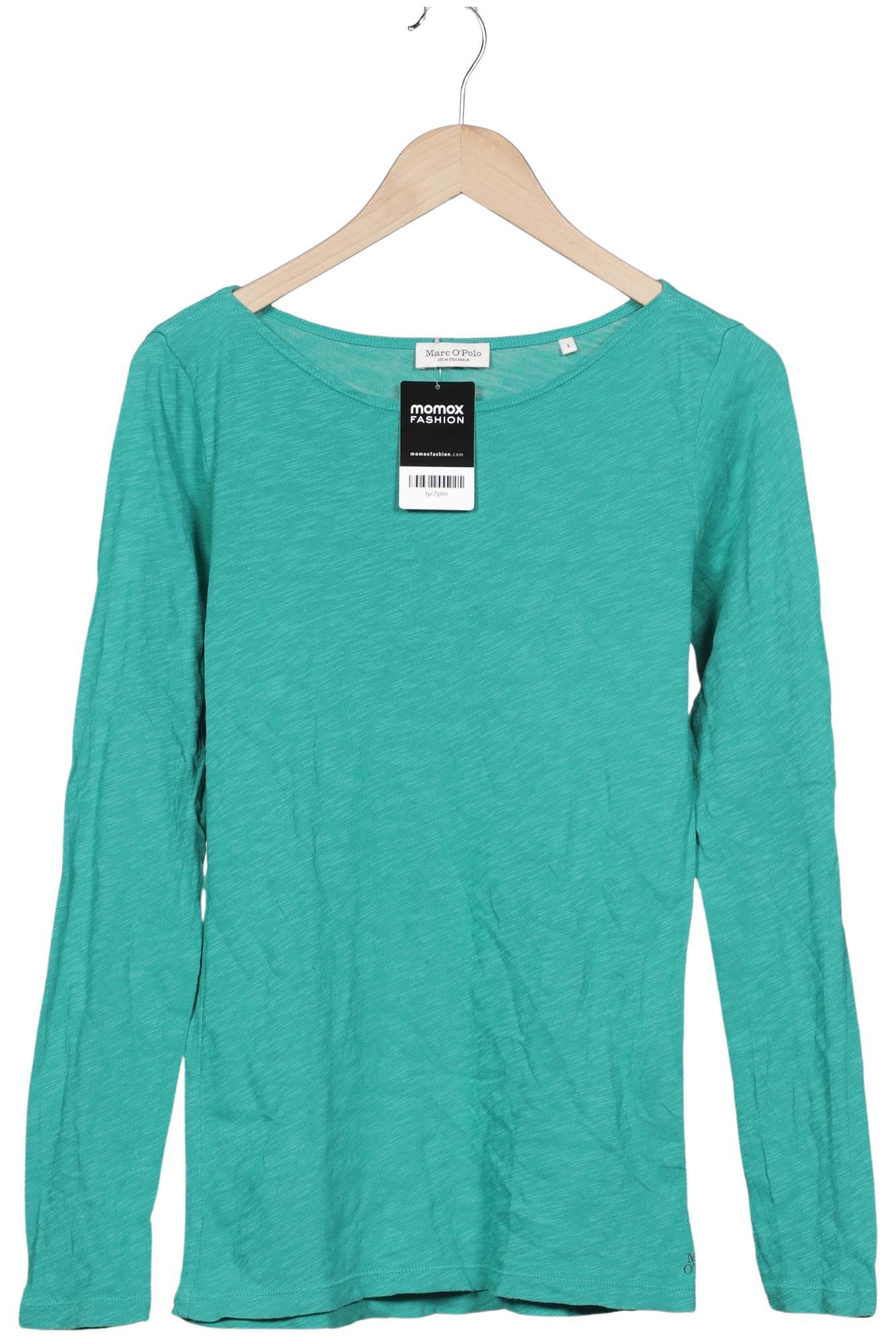 

Marc O Polo Damen Langarmshirt, türkis, Gr. 36