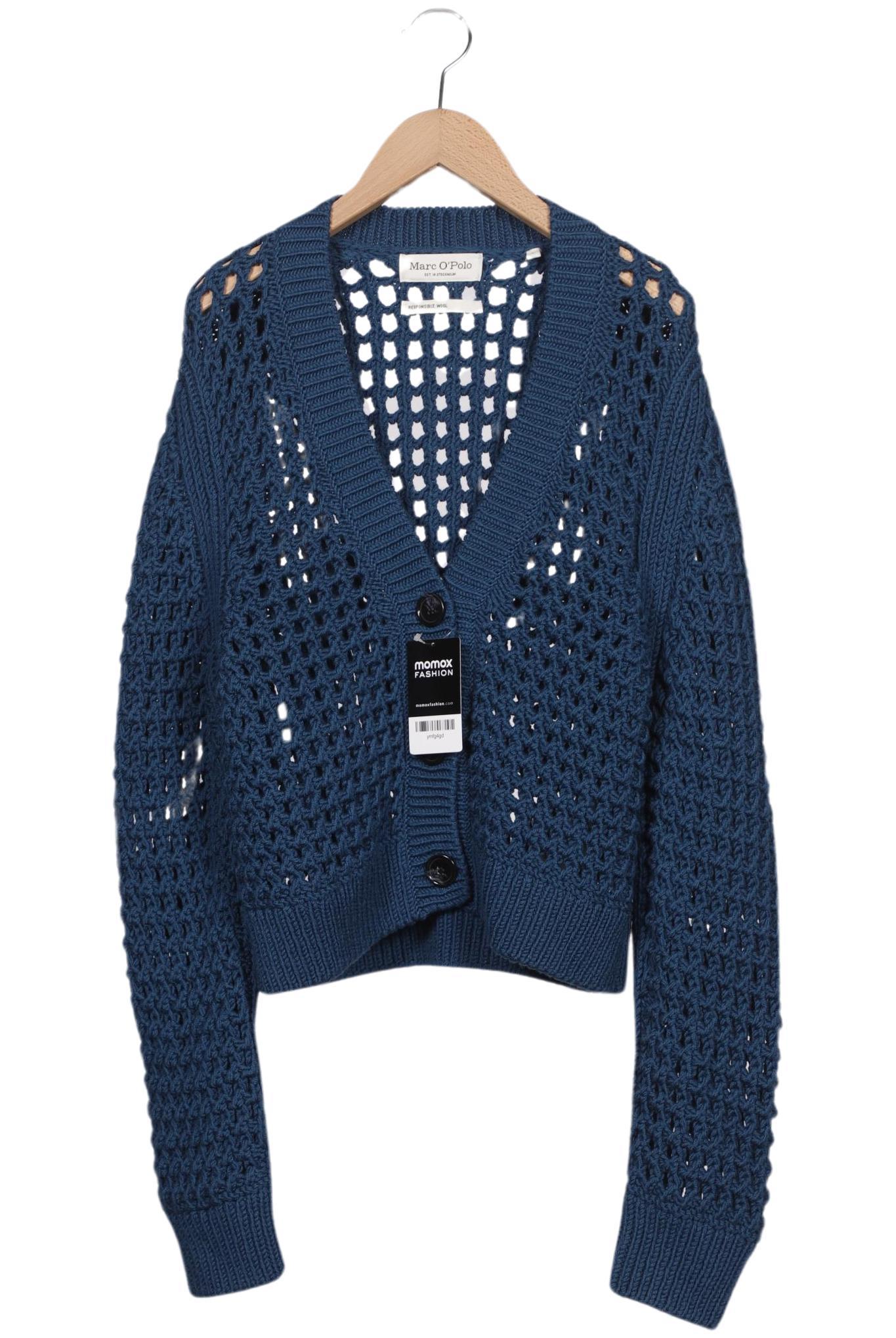 

Marc O Polo Damen Strickjacke, blau, Gr. 42