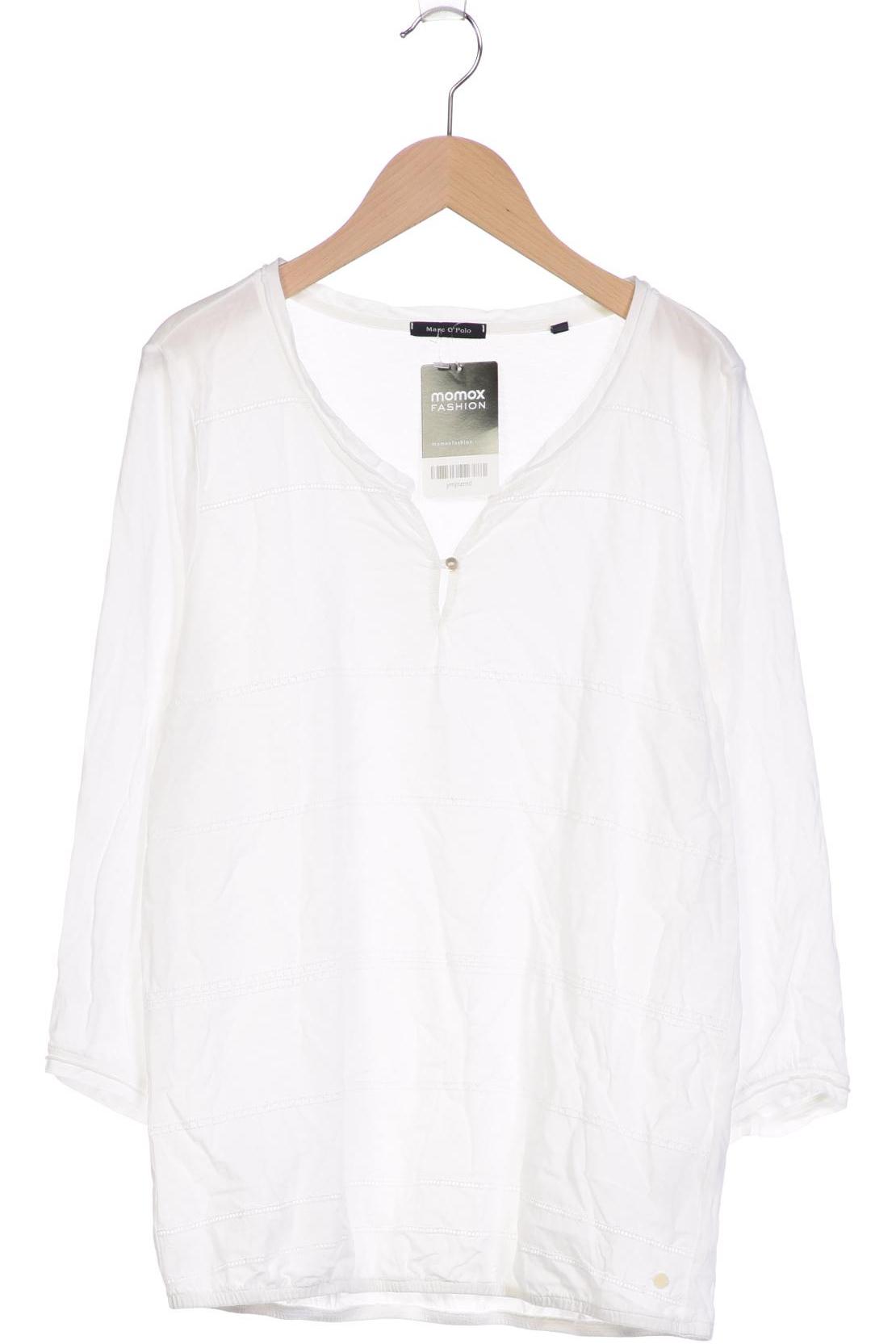 

Marc O Polo Damen Langarmshirt, weiß, Gr. 36
