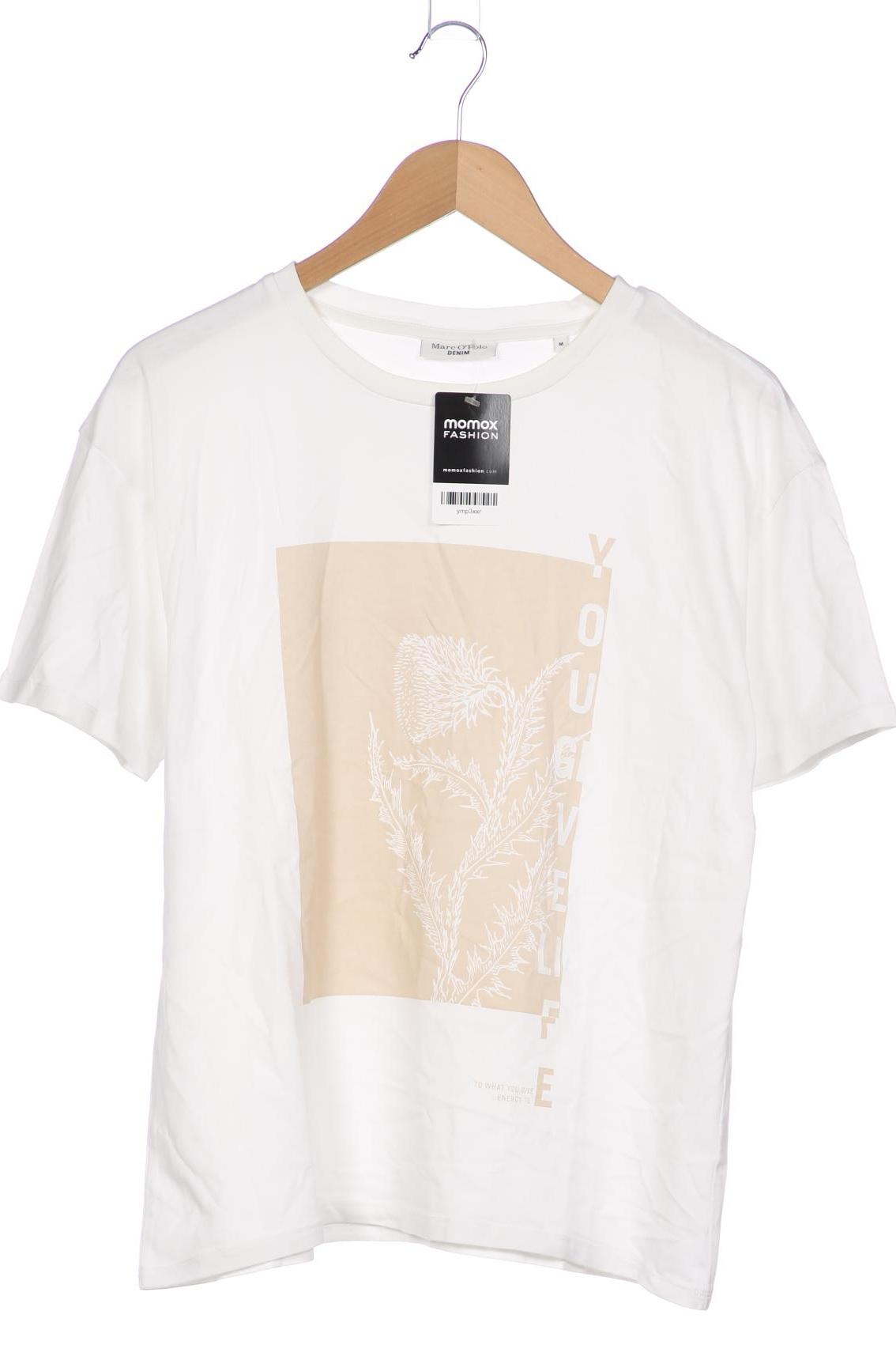 

Marc O Polo Damen T-Shirt, cremeweiß, Gr. 38