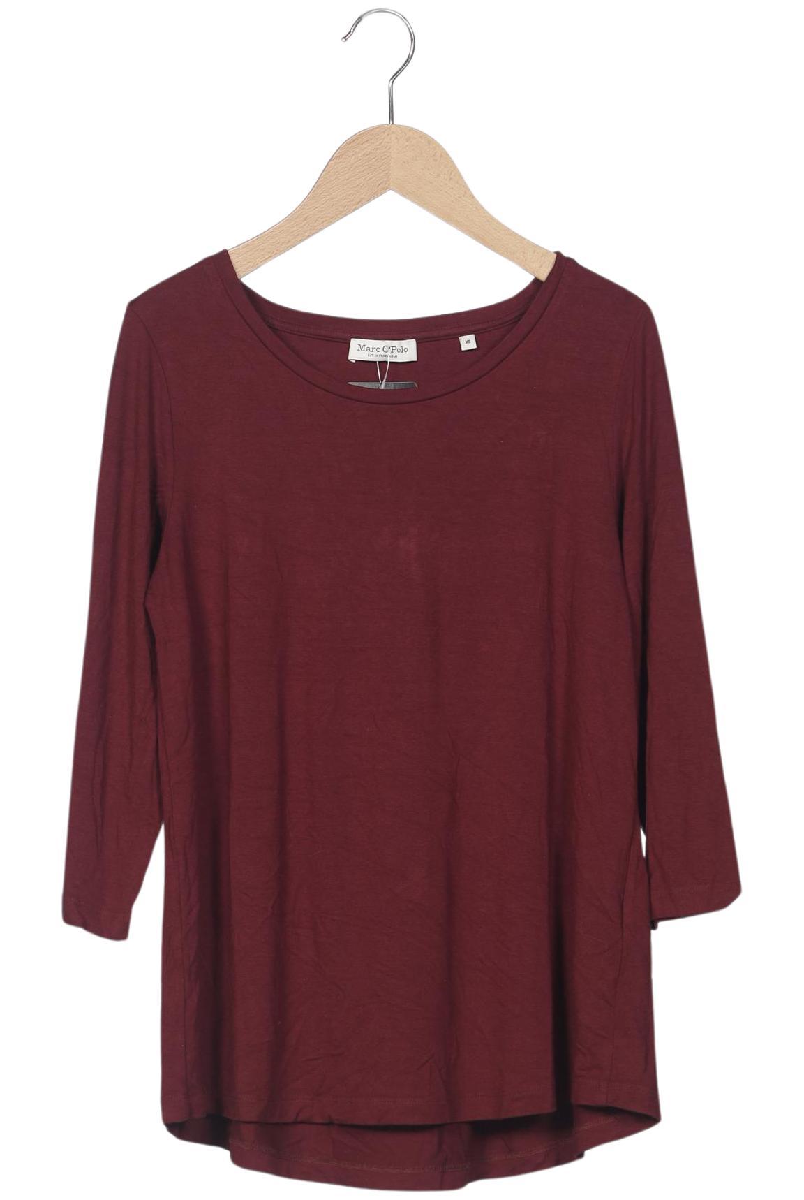 

Marc O Polo Damen Langarmshirt, bordeaux, Gr. 34