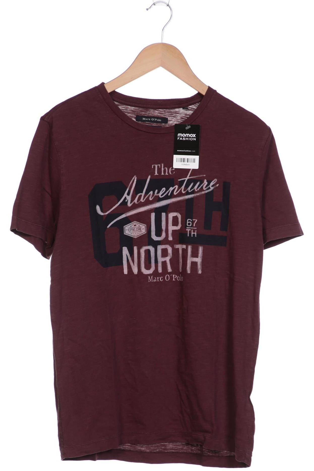 

Marc O Polo Herren T-Shirt, bordeaux, Gr. 48