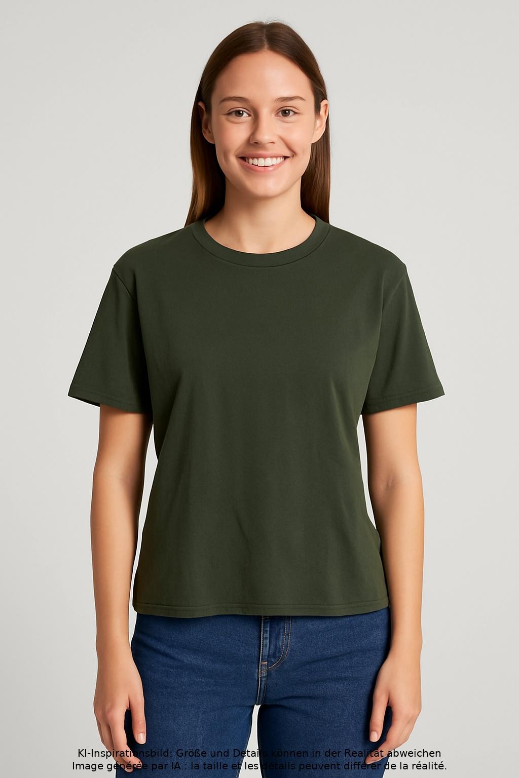 

Marc O Polo Damen T-Shirt, grün, Gr. 36