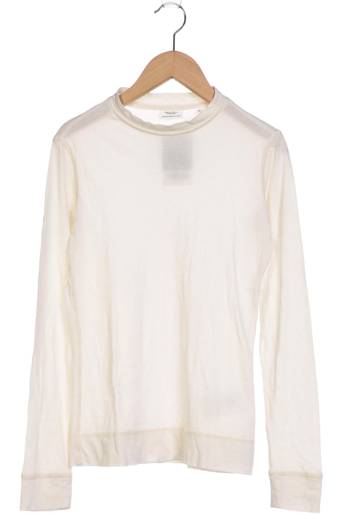 

Marc O Polo Damen Langarmshirt, cremeweiß