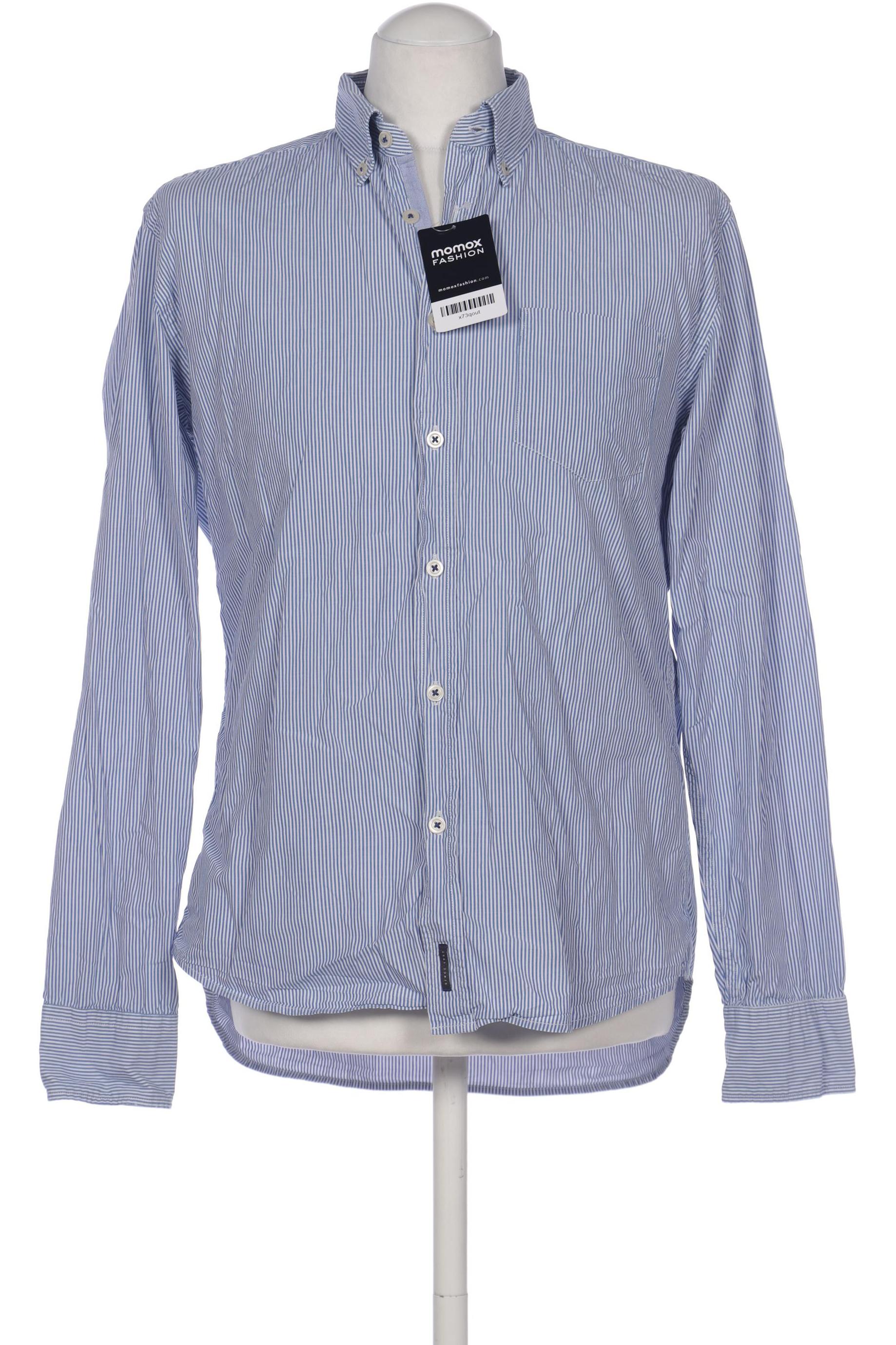 

Marc O Polo Herren Hemd, blau, Gr. 48