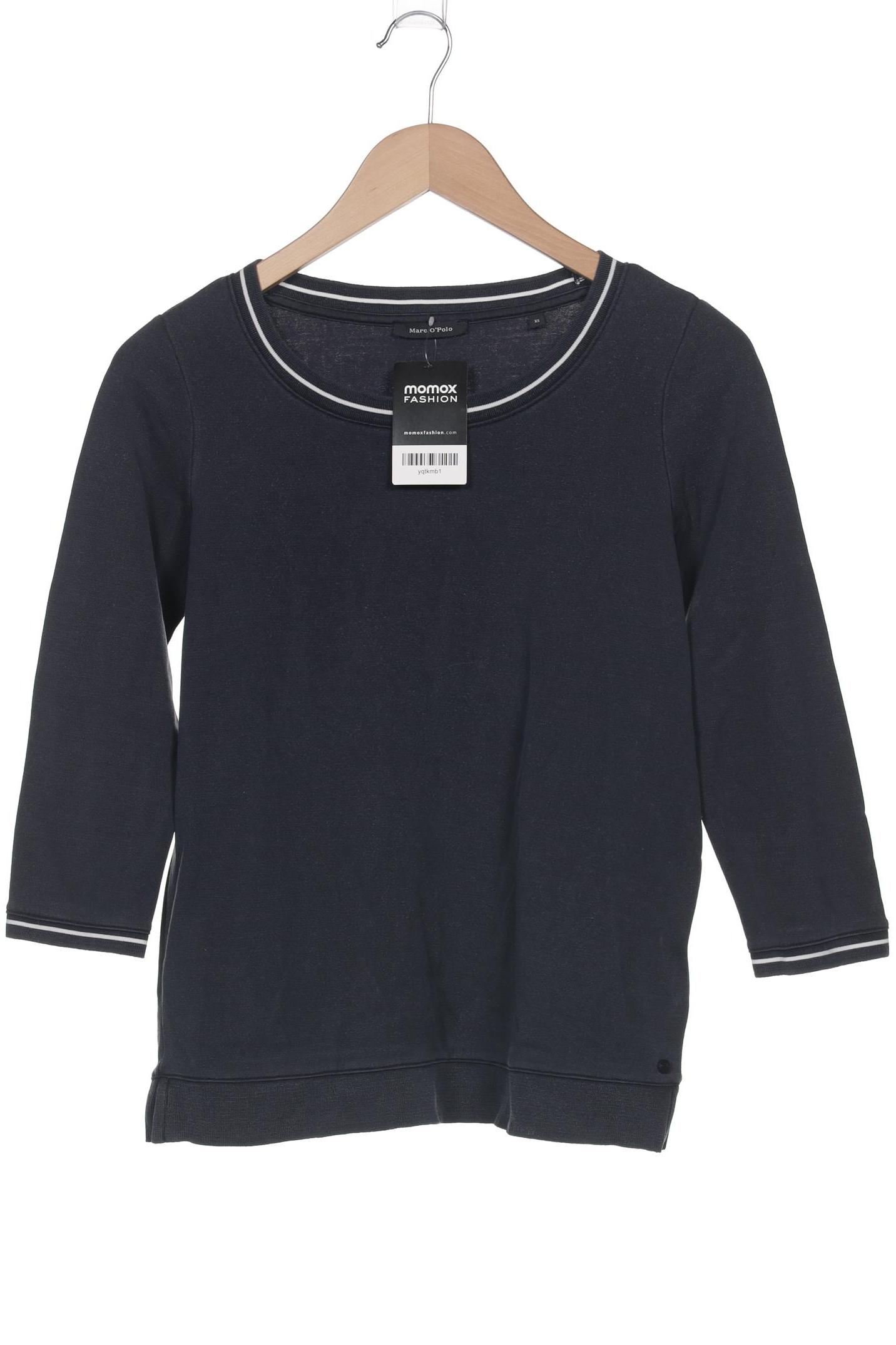 

Marc O Polo Damen Langarmshirt, marineblau, Gr. 34