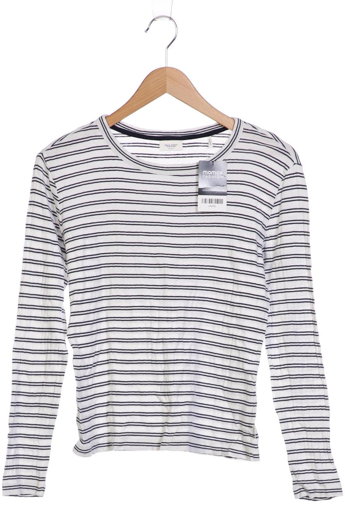

Marc O Polo Damen Langarmshirt, weiß, Gr. 36