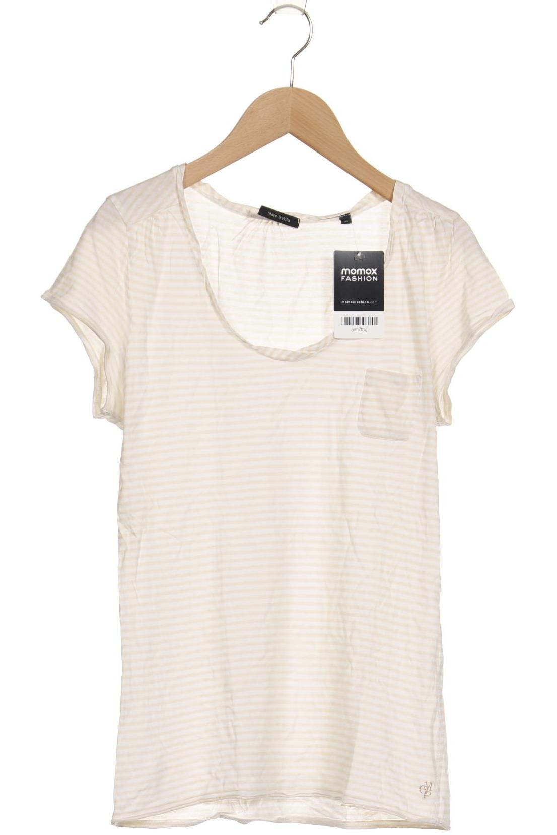 

Marc O Polo Damen T-Shirt, cremeweiß, Gr. 34