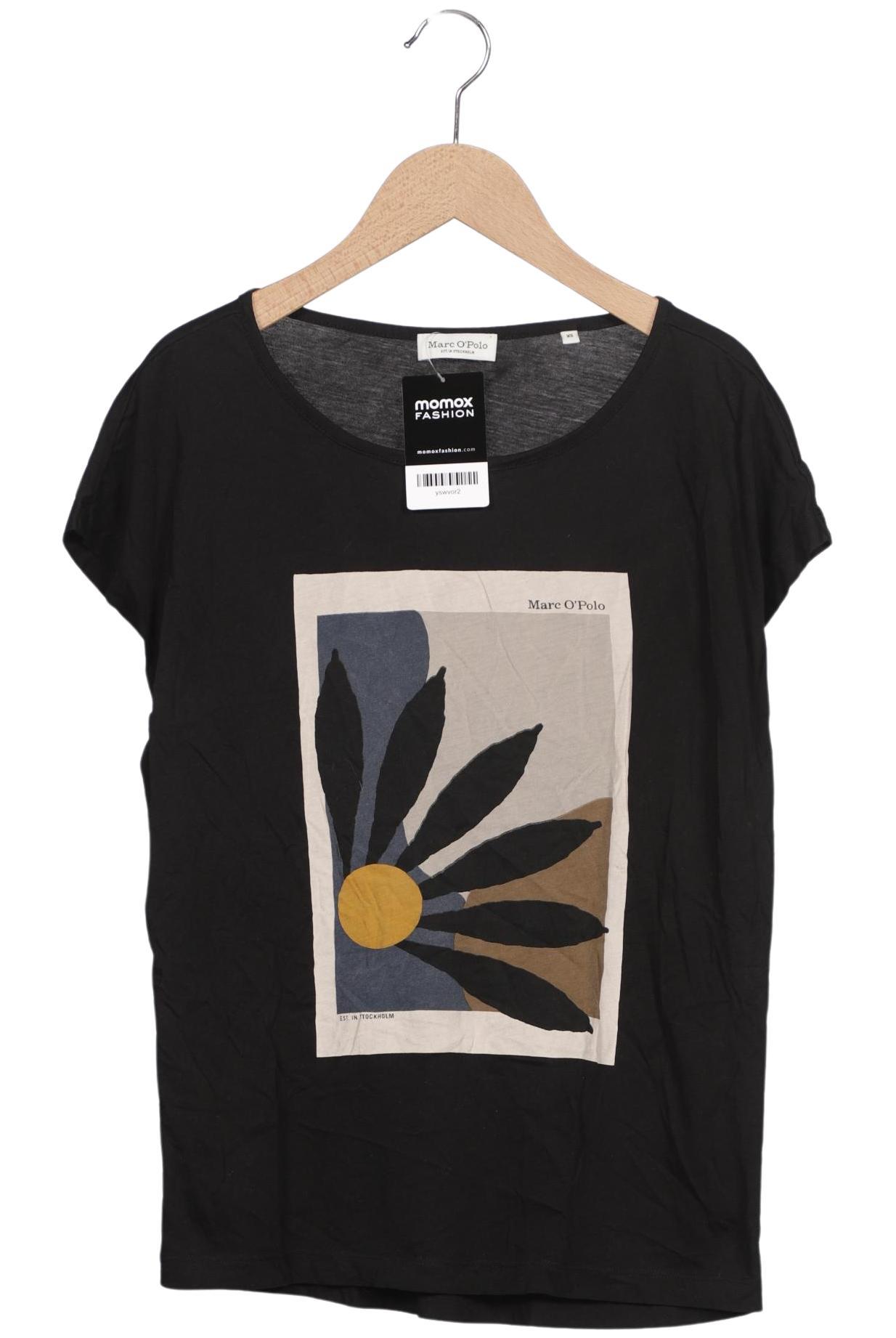 

Marc O Polo Damen T-Shirt, schwarz, Gr. 34