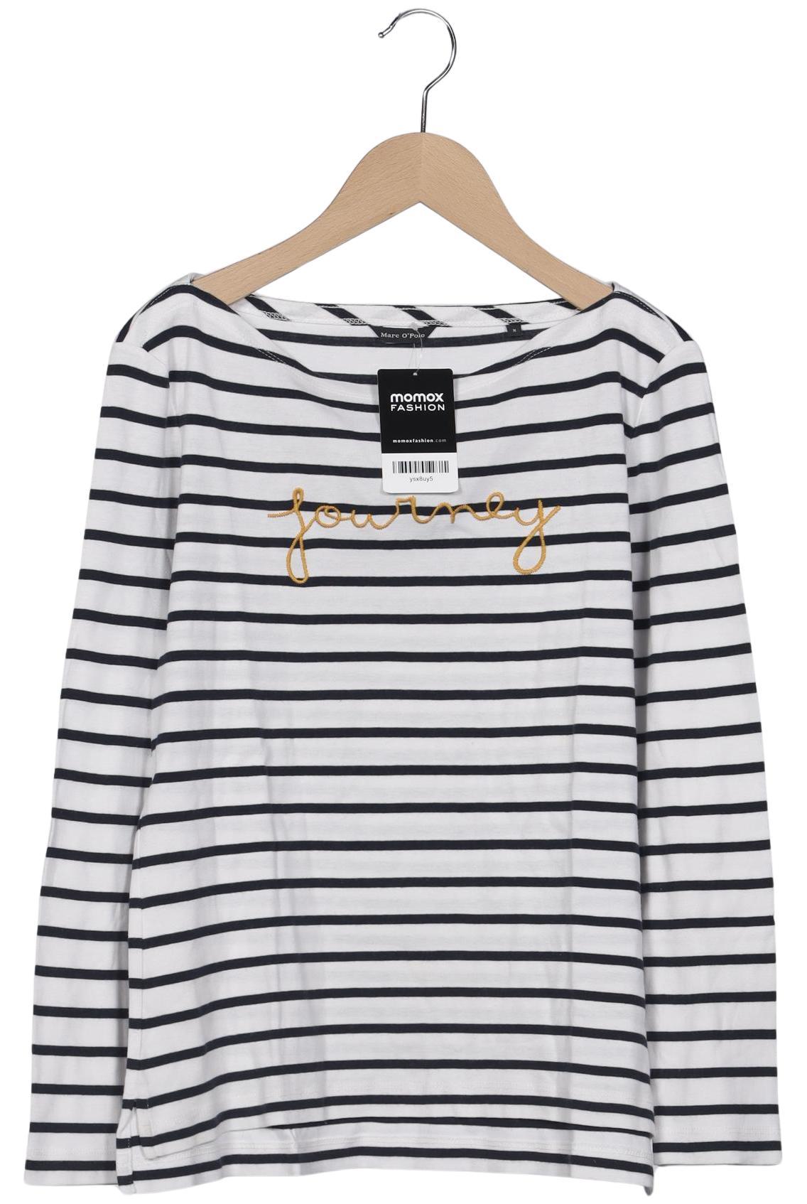 

Marc O Polo Damen Langarmshirt, weiß, Gr. 38