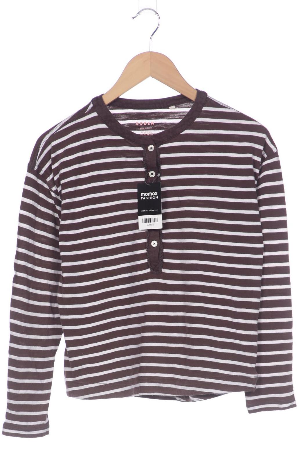 

Marc O Polo Damen Langarmshirt, braun, Gr. 36