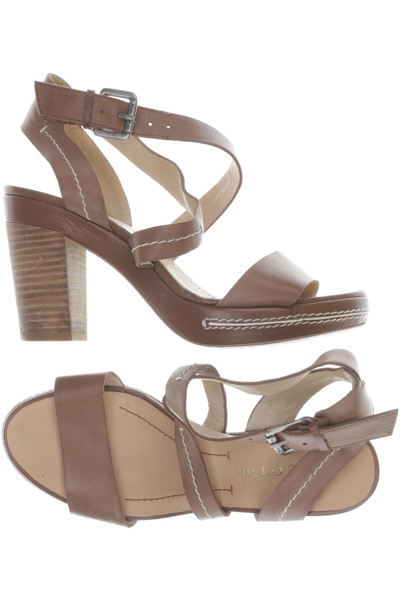 

Marc O Polo Damen Sandale, braun, Gr. 4.5