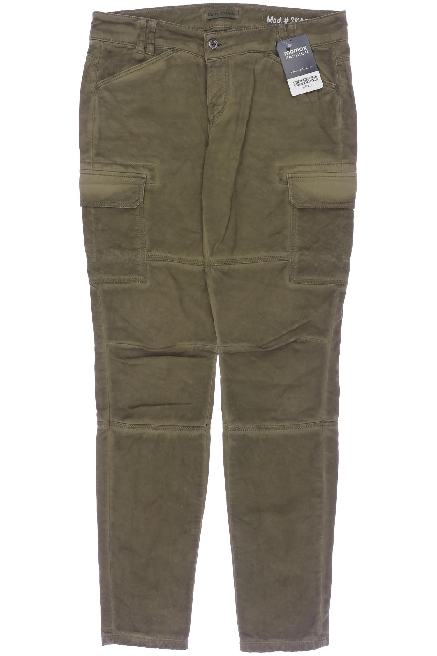 

Marc O Polo Damen Stoffhose, grün, Gr. 28
