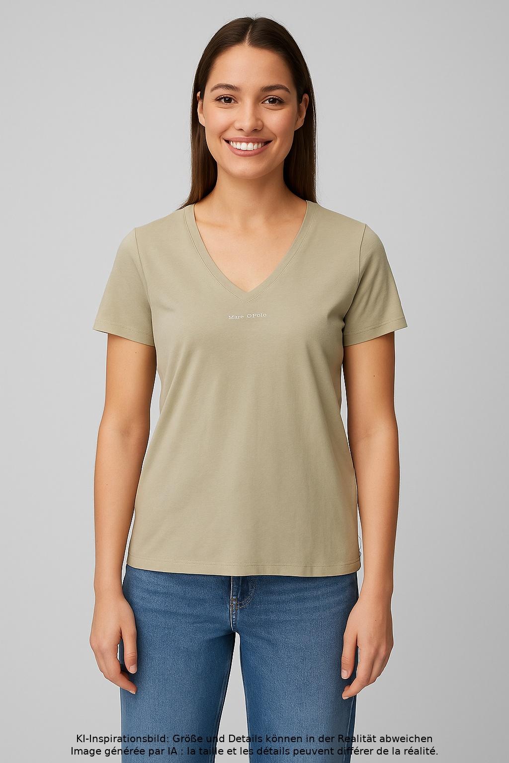 

Marc O Polo Damen T-Shirt, beige, Gr. 38