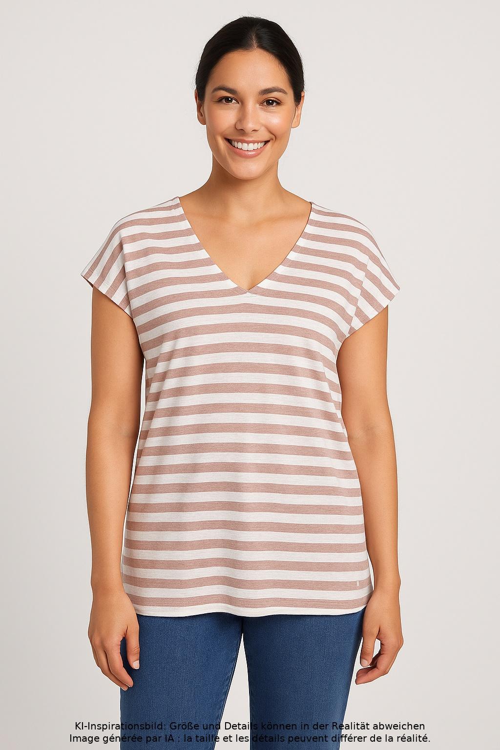 

Marc O Polo Damen T-Shirt, mehrfarbig, Gr. 38