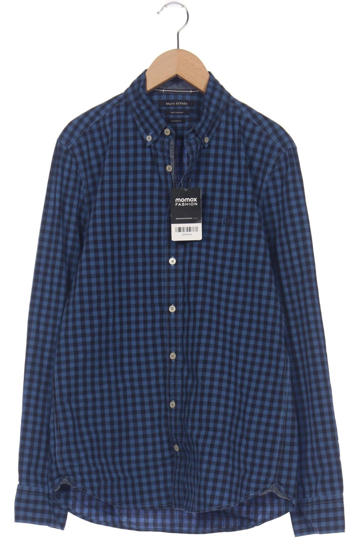 

Marc O Polo Herren Hemd, marineblau, Gr. 46