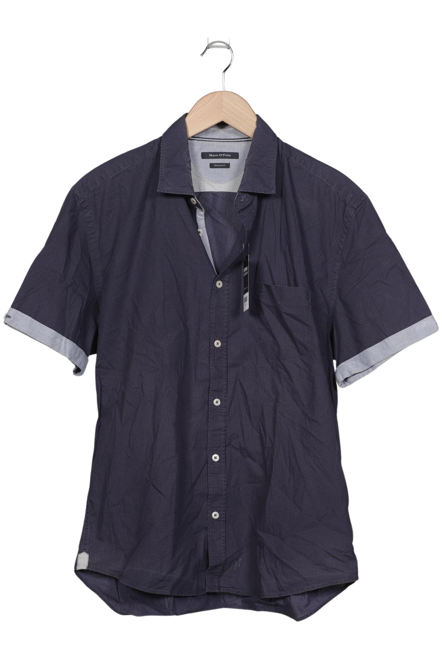 

Marc O Polo Herren Hemd, marineblau, Gr. 56
