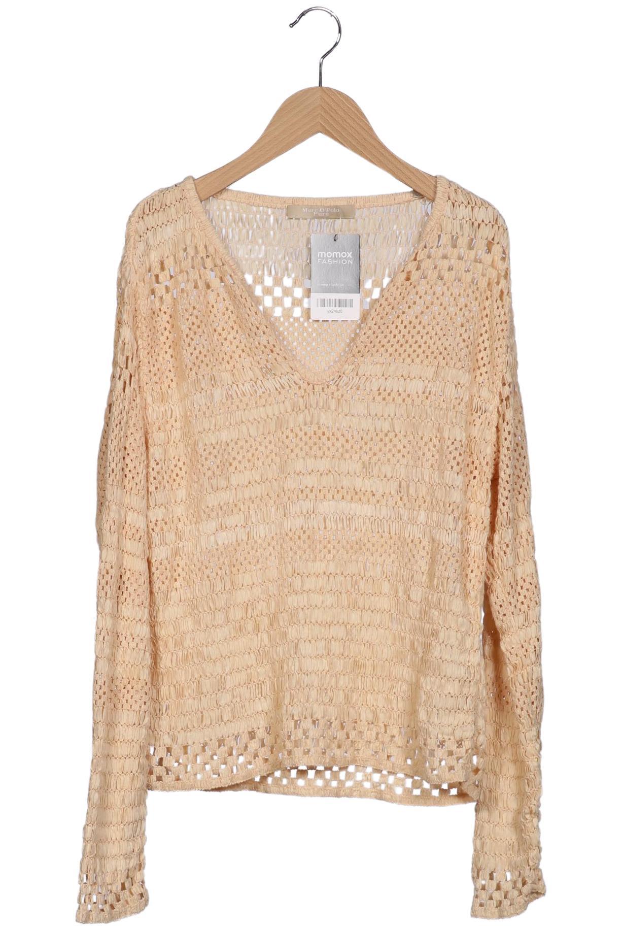 

Marc O Polo Damen Langarmshirt, beige, Gr. 38