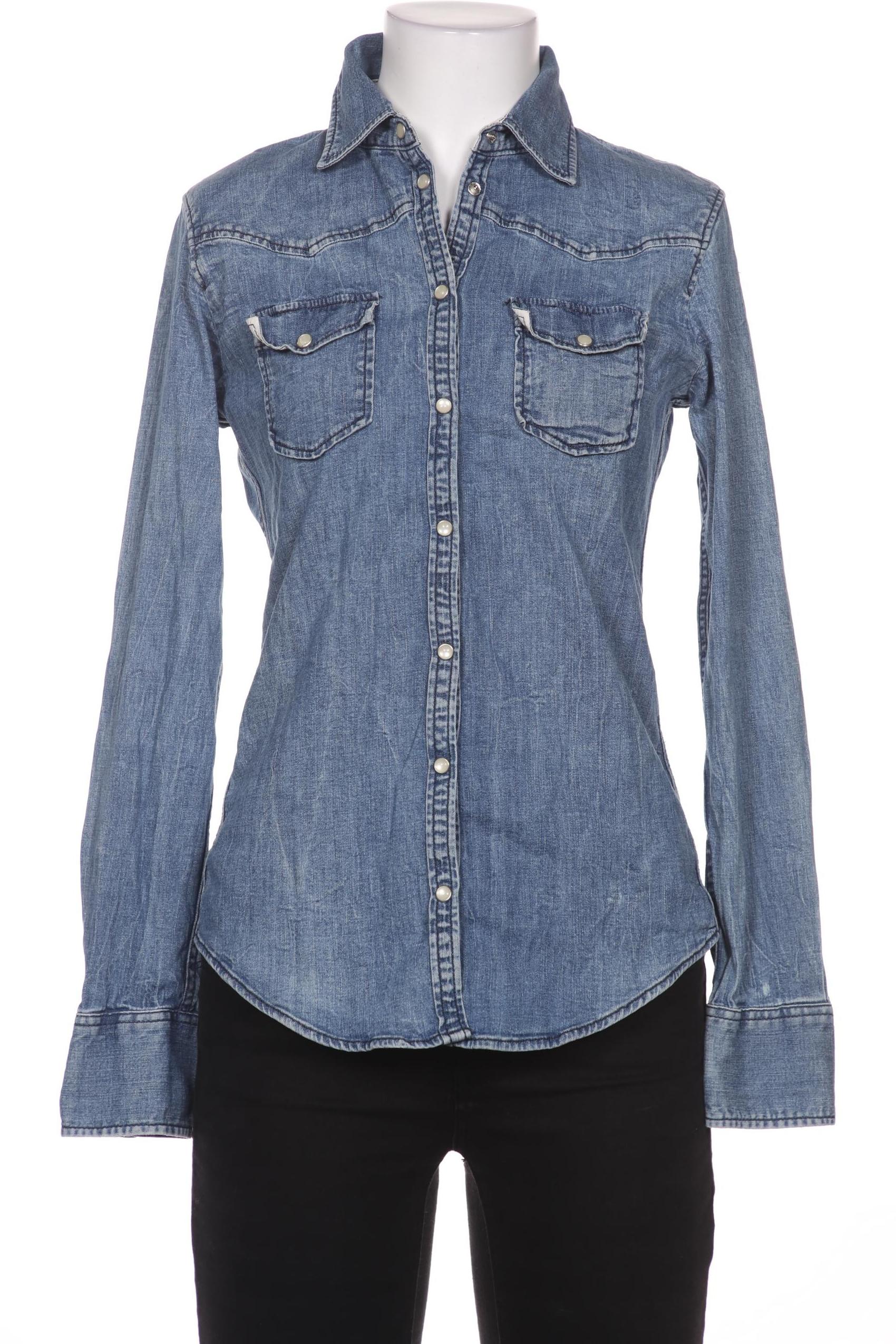 

Marc O Polo Damen Bluse, blau, Gr. 34
