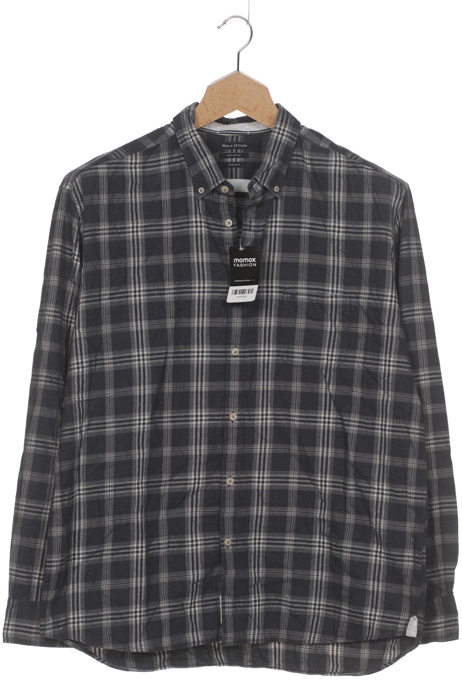 

Marc O Polo Herren Hemd, marineblau, Gr. 58