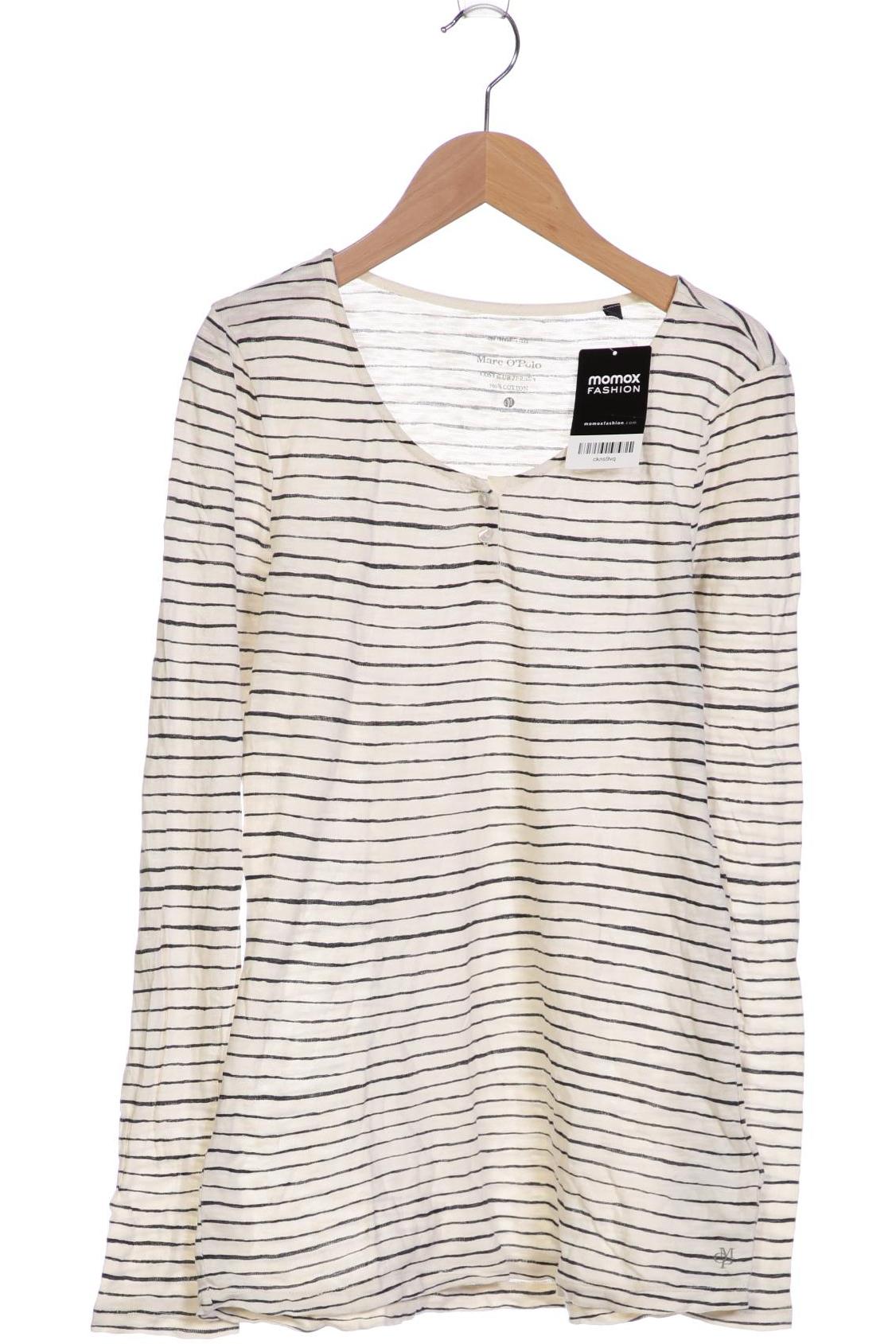 

Marc O Polo Damen Langarmshirt, weiß, Gr. 36