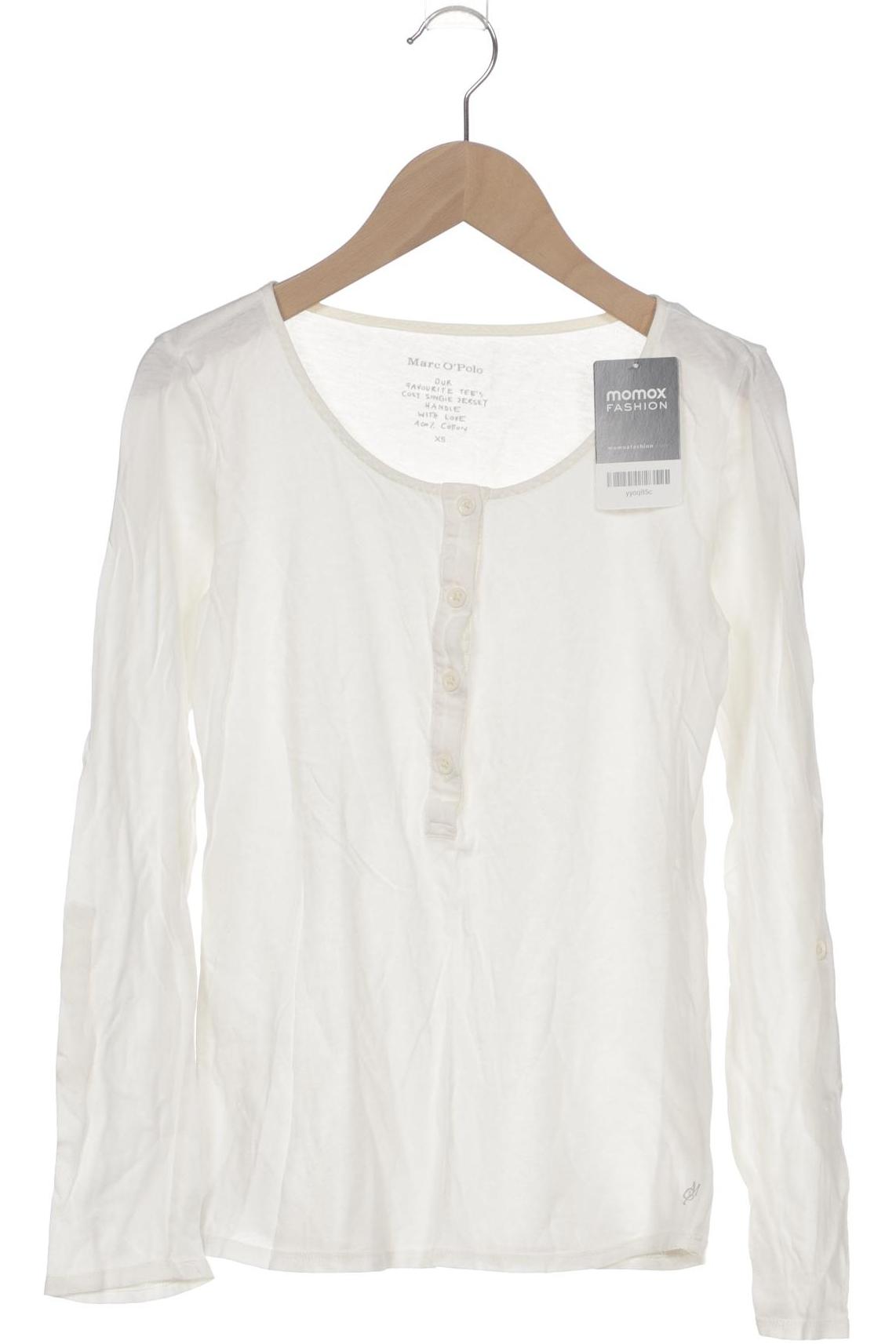 

Marc O Polo Damen Langarmshirt, cremeweiß, Gr. 34