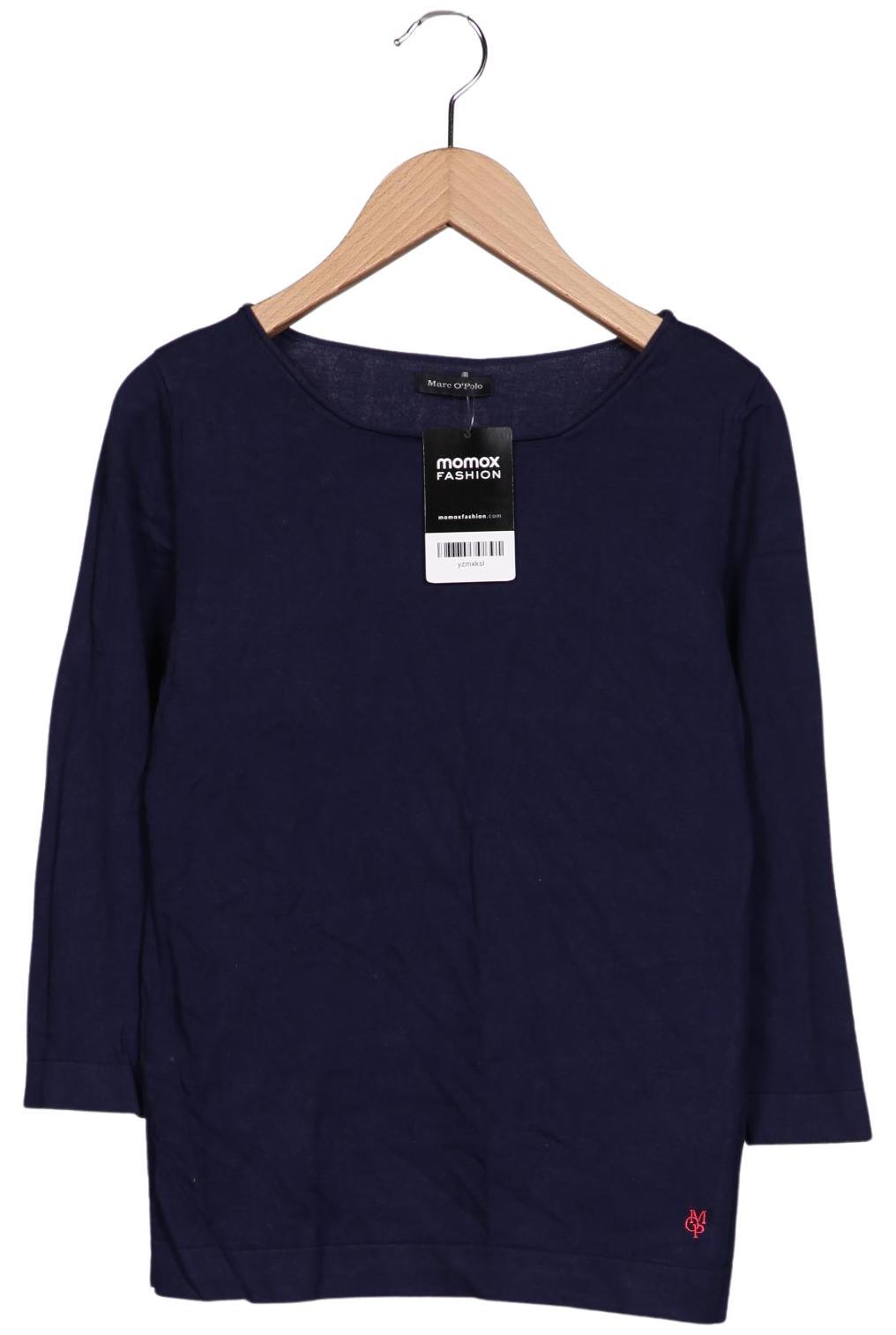 

Marc O Polo Damen Langarmshirt, marineblau, Gr. 34