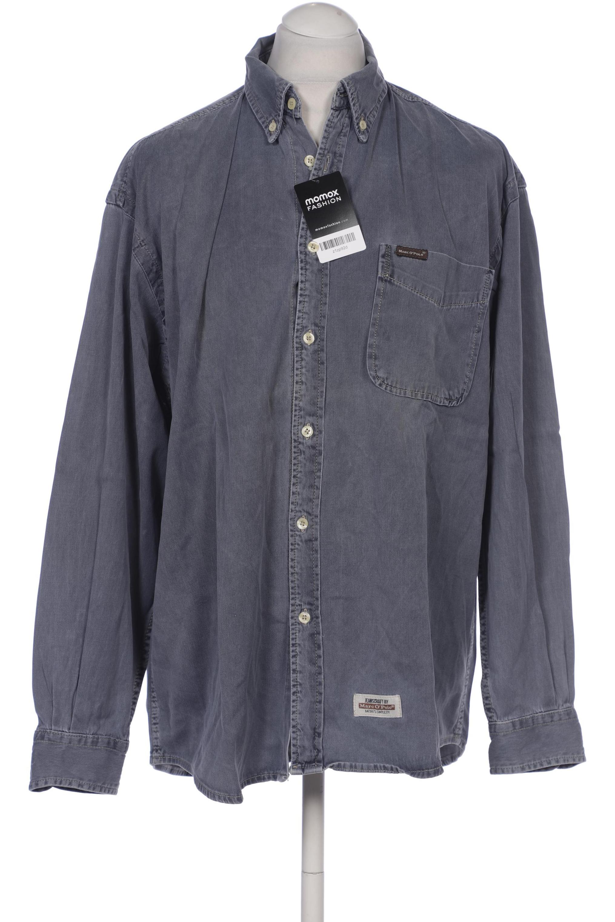 

Marc O Polo Herren Hemd, blau, Gr. 52