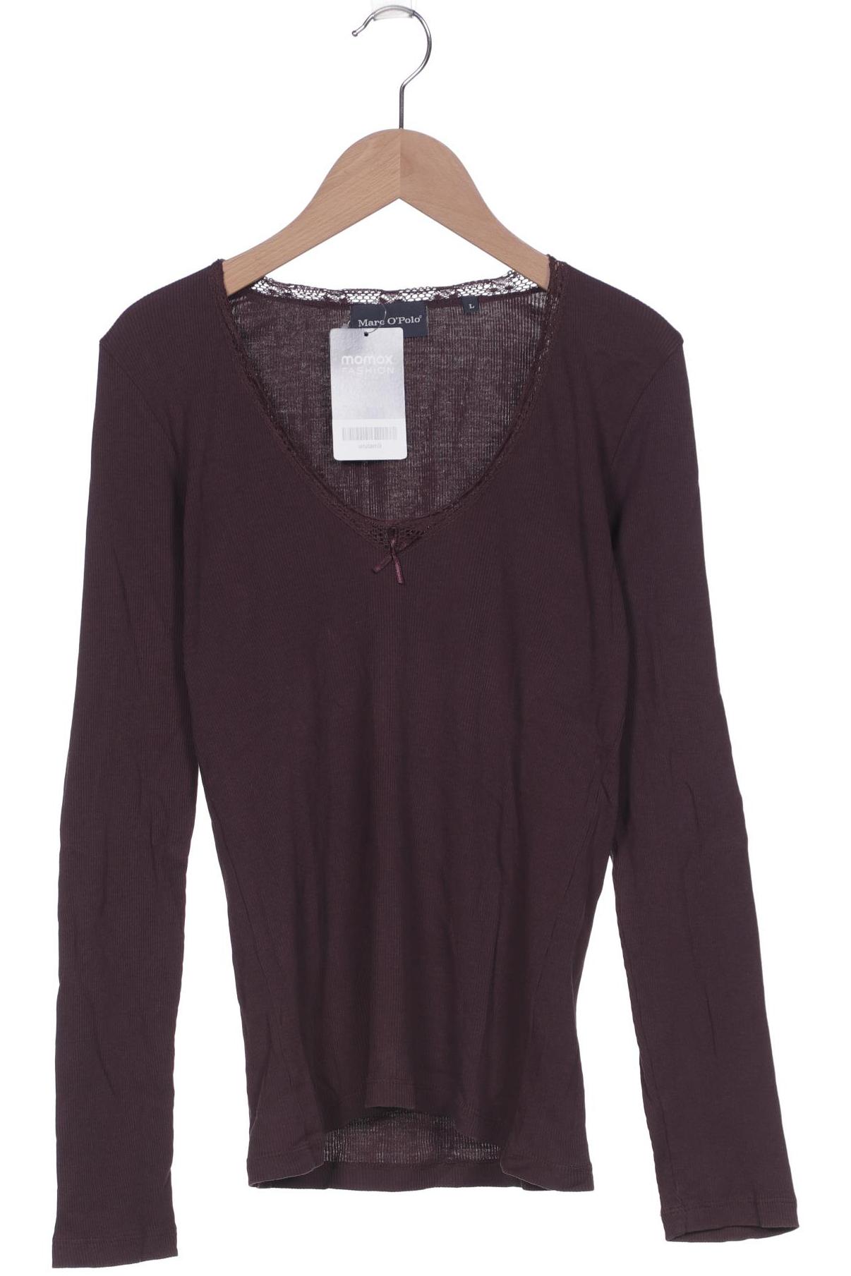 

Marc O Polo Damen Langarmshirt, bordeaux, Gr. 42