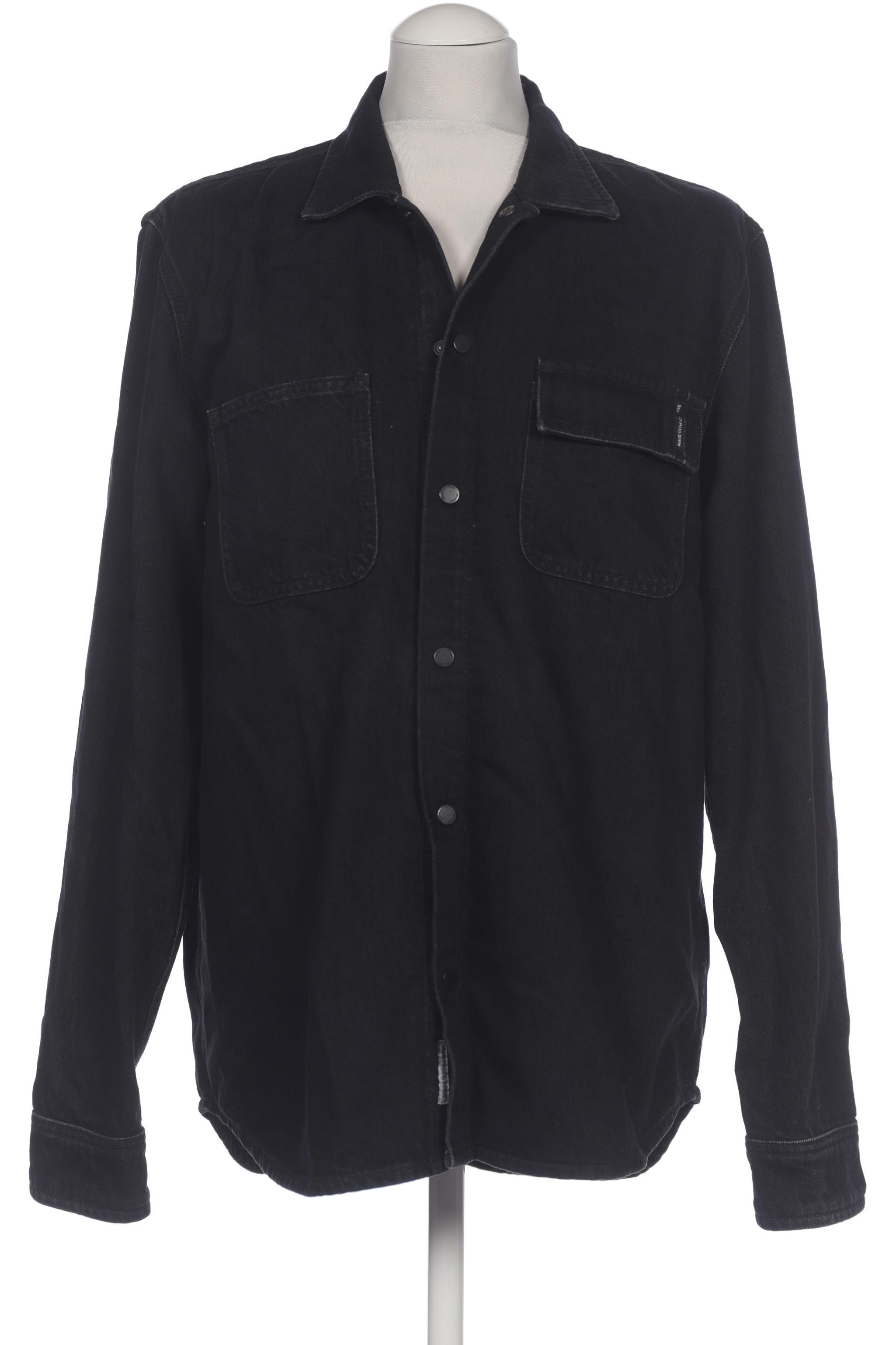 

Marc O Polo Herren Hemd, schwarz, Gr. 48