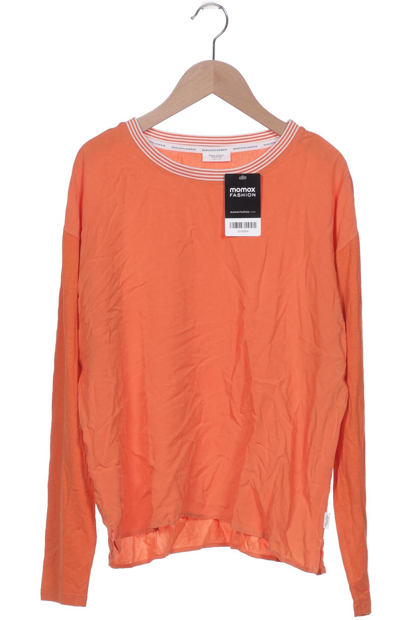 

Marc O Polo Damen Langarmshirt, orange, Gr. 38