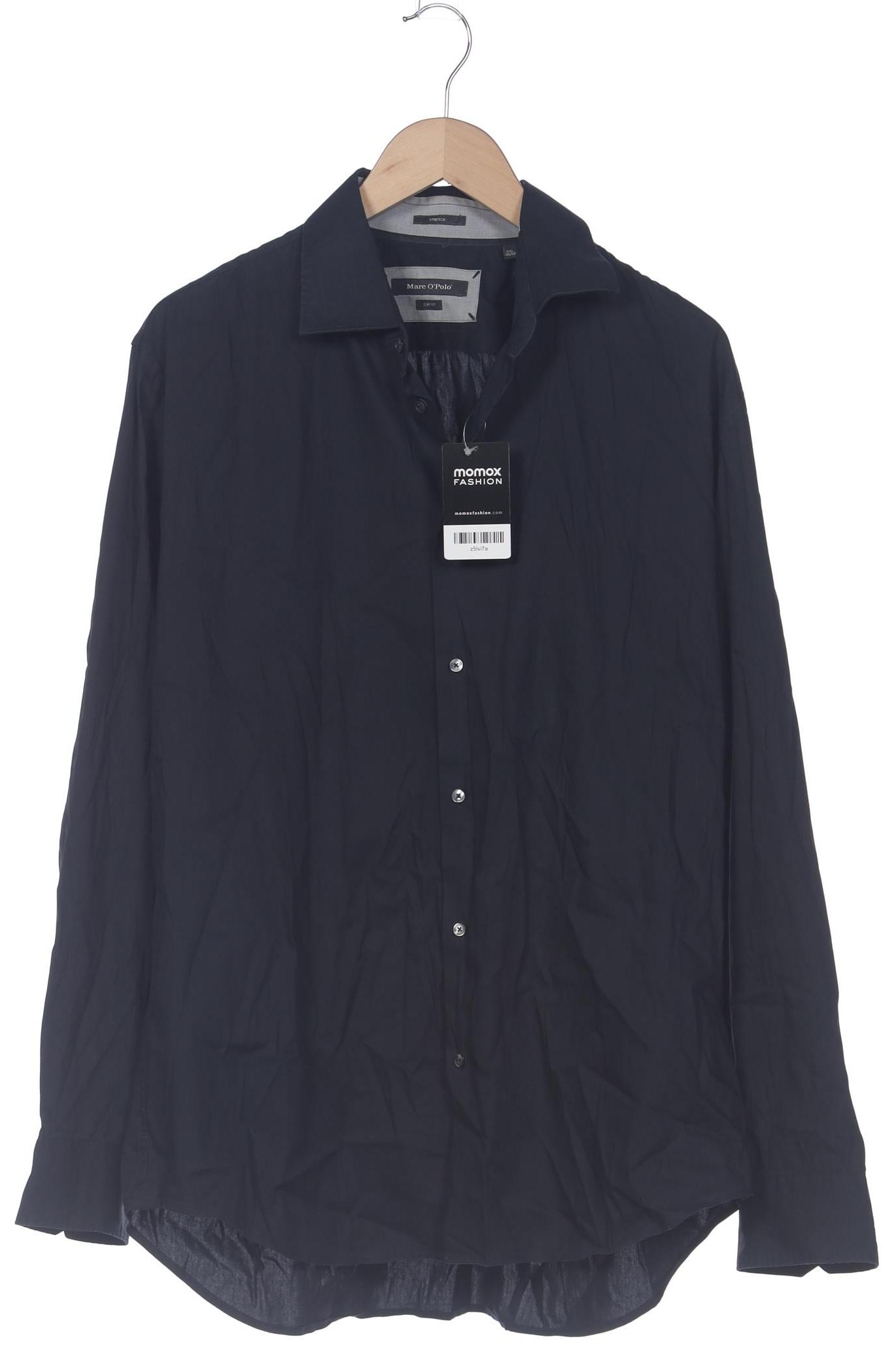 

Marc O Polo Herren Hemd, marineblau, Gr. 56