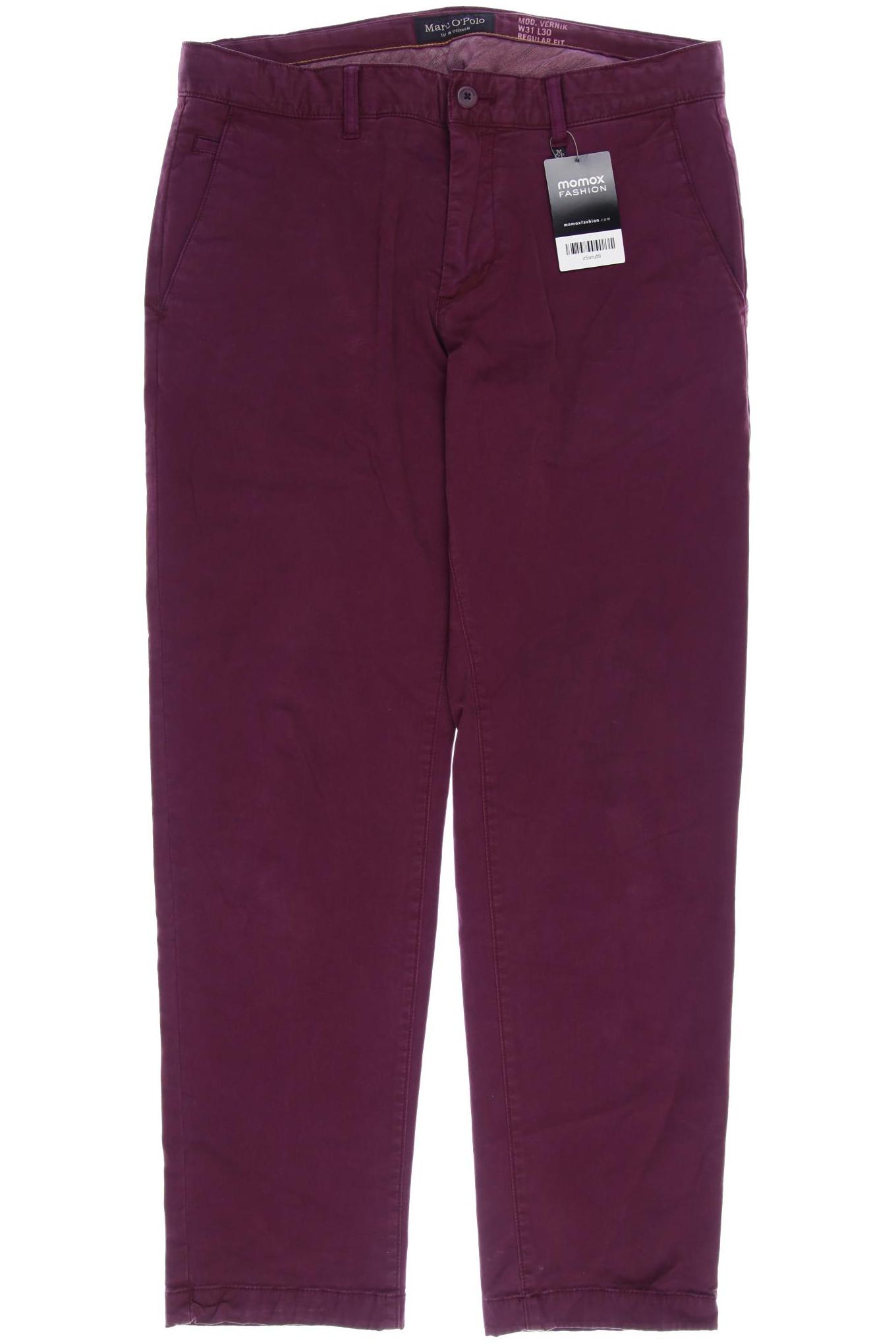 

Marc O Polo Herren Stoffhose, bordeaux