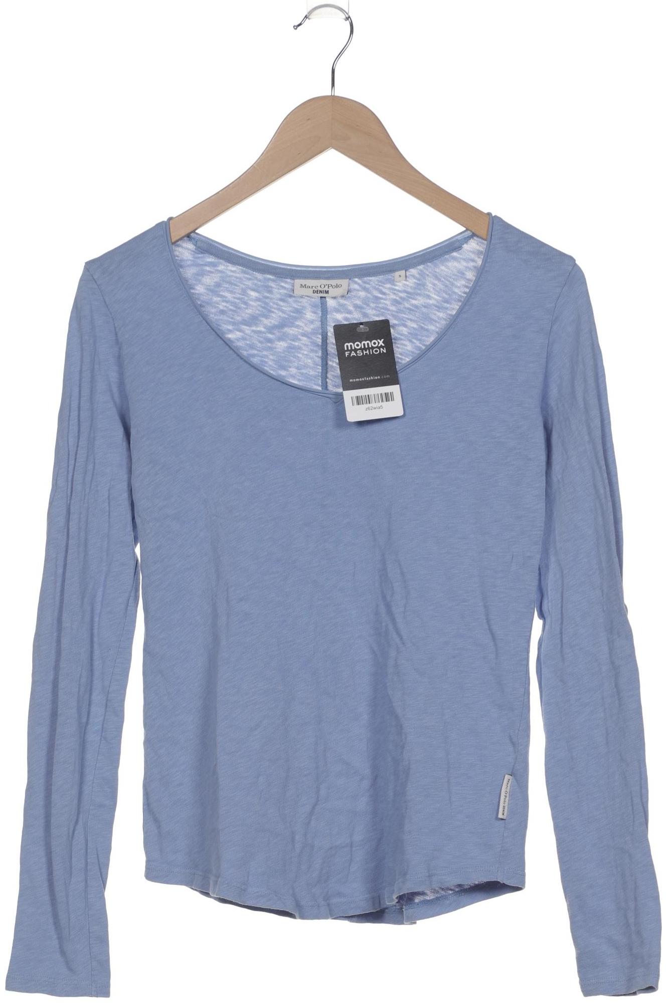 

Marc O Polo Damen Langarmshirt, hellblau, Gr. 36