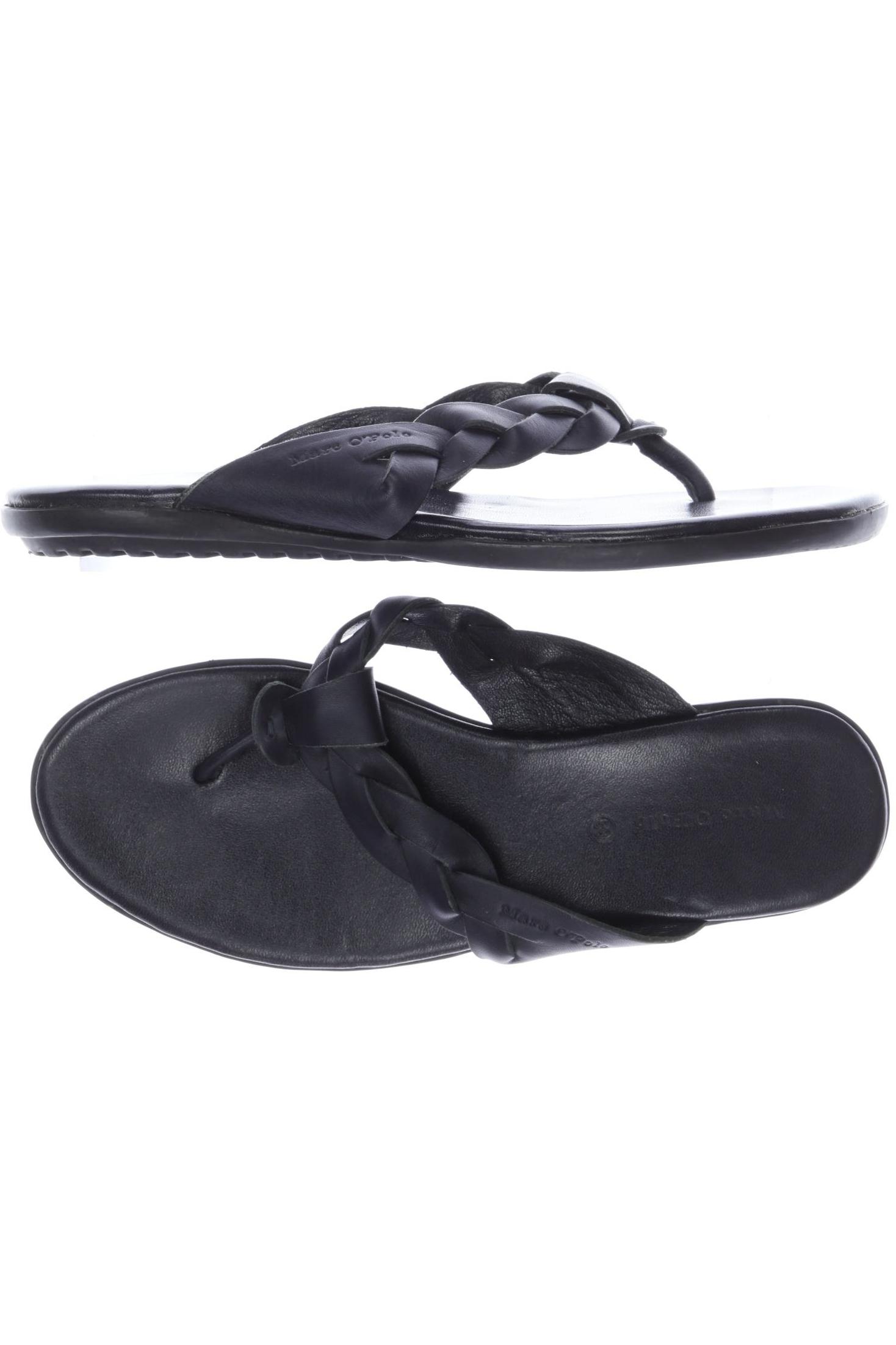 

Marc O Polo Damen Sandale, schwarz, Gr. 38