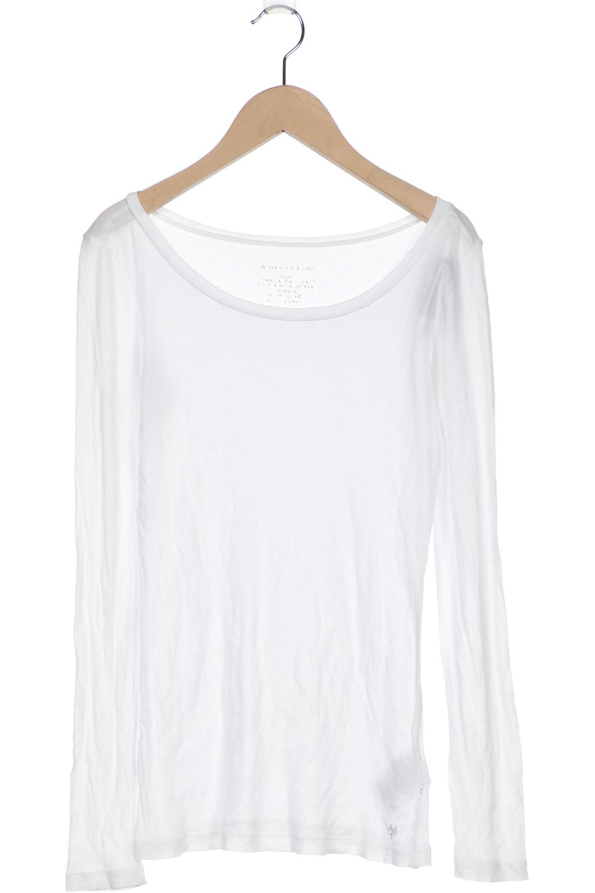 

Marc O Polo Damen Langarmshirt, weiß