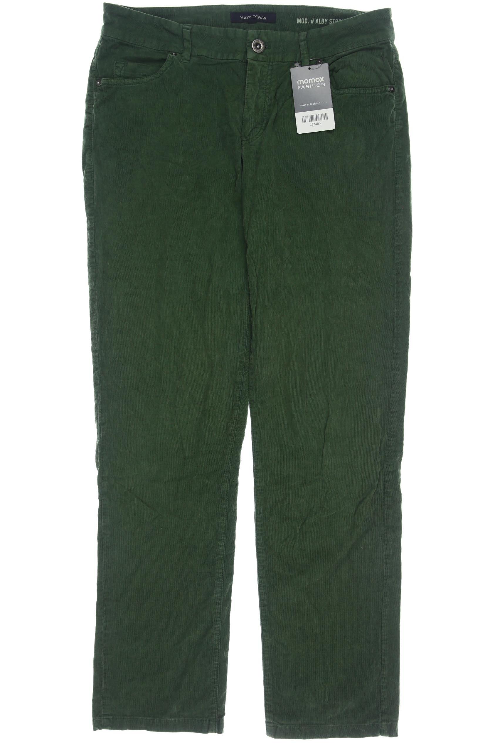 

Marc O Polo Damen Stoffhose, grün, Gr. 28